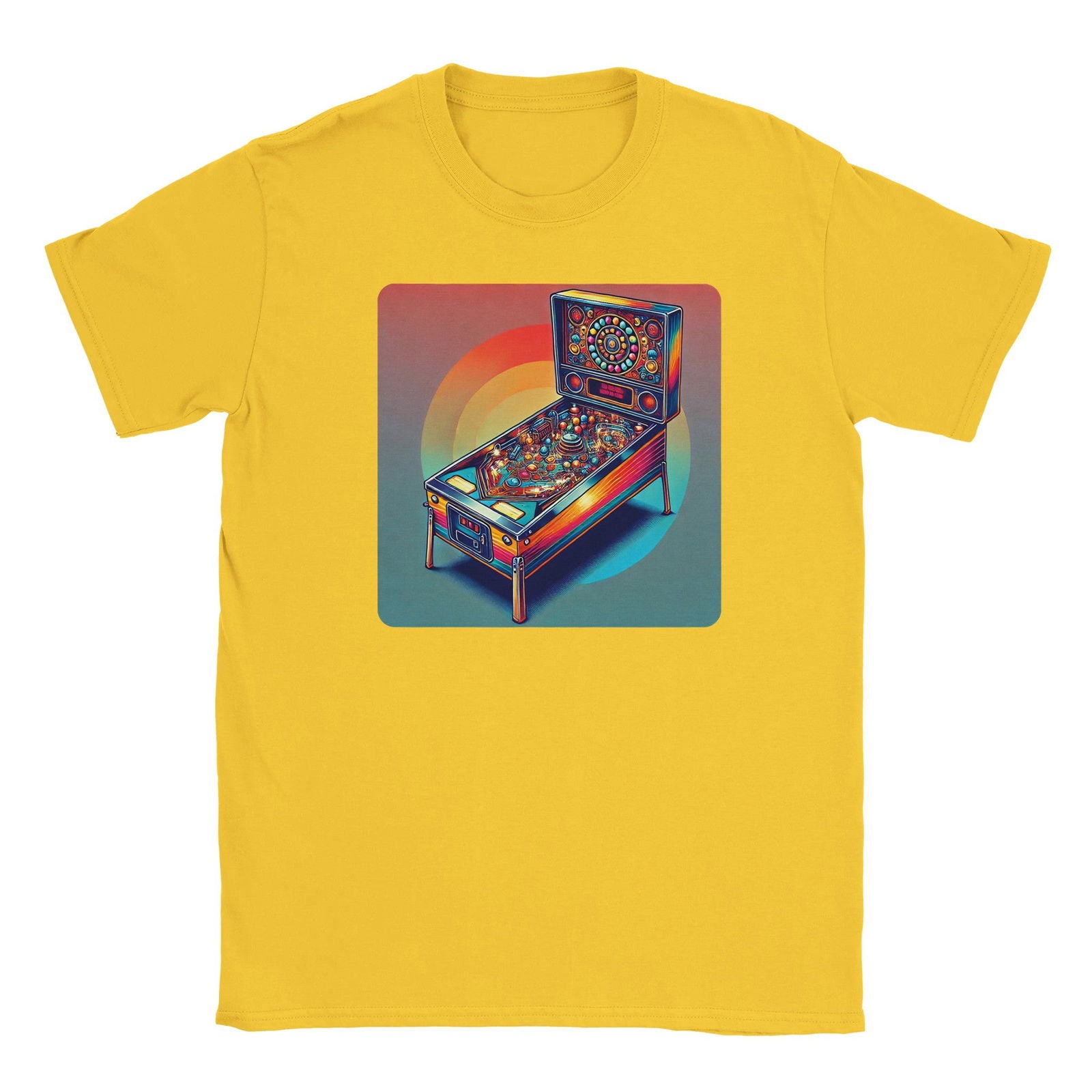 Retro Flipperkast | T-Shirt Unisex - Tshirt-Fabriek.nl