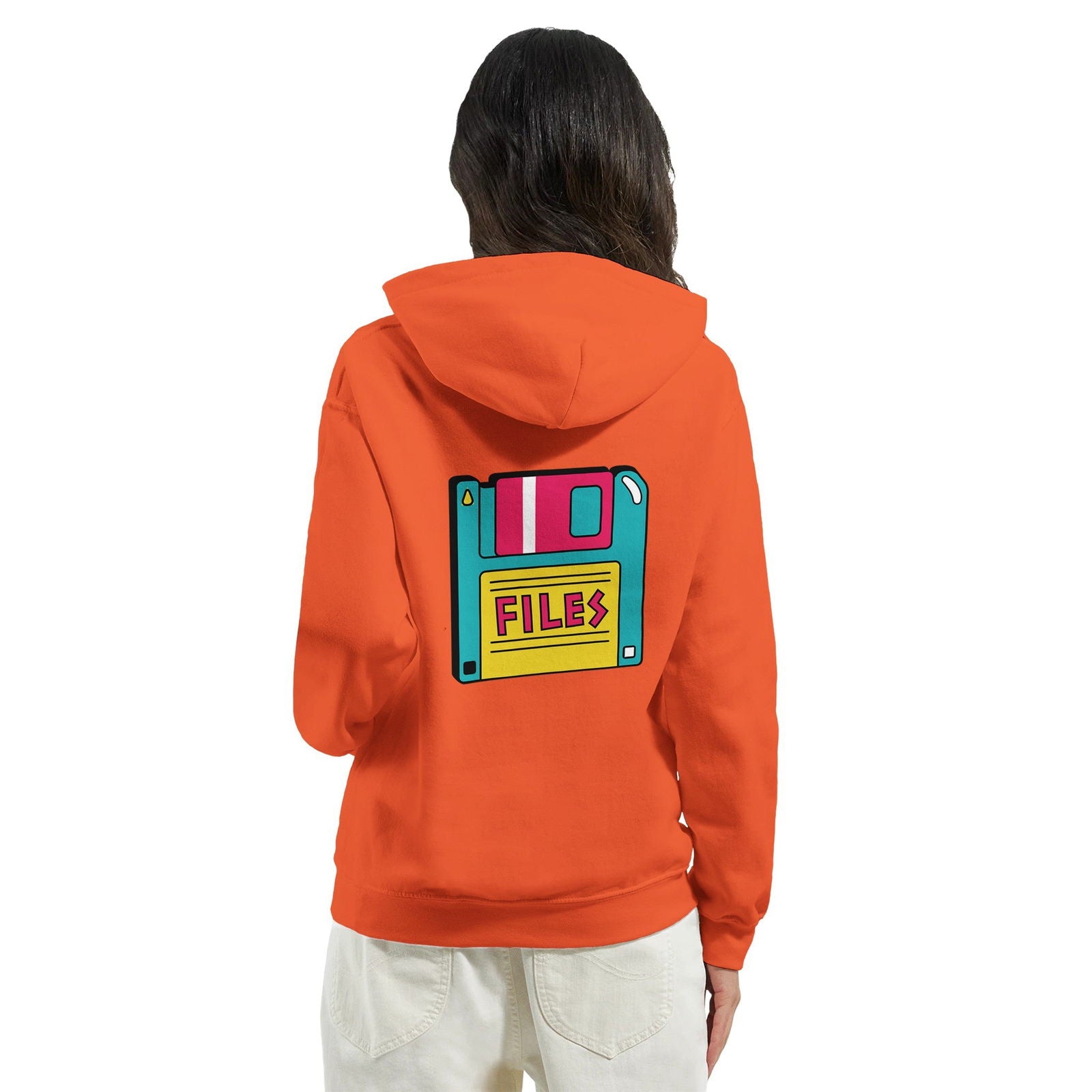 Retro Floppy disc | Hoodie Unisex - Tshirt-Fabriek.nl