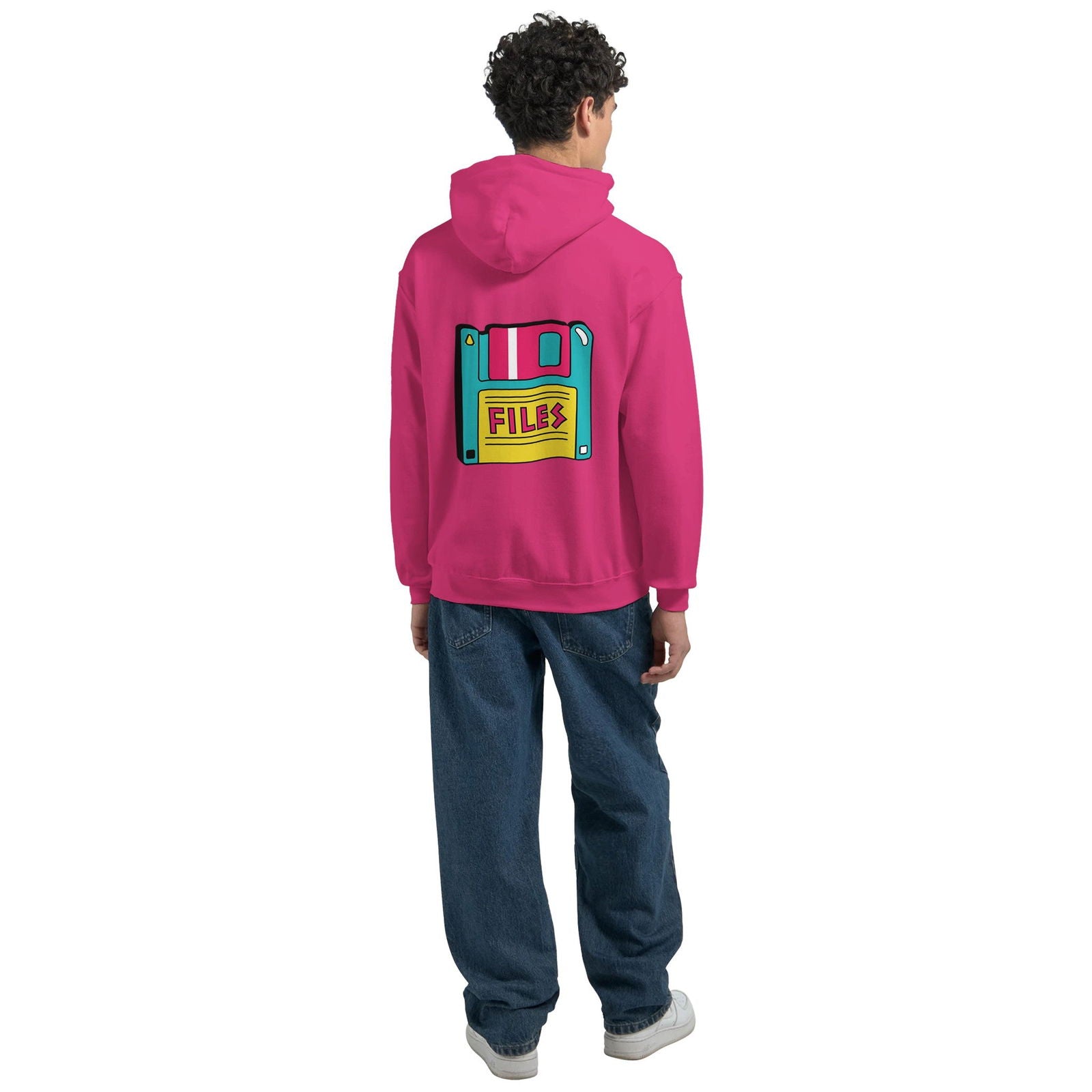 Retro Floppy disc | Hoodie Unisex - Tshirt-Fabriek.nl