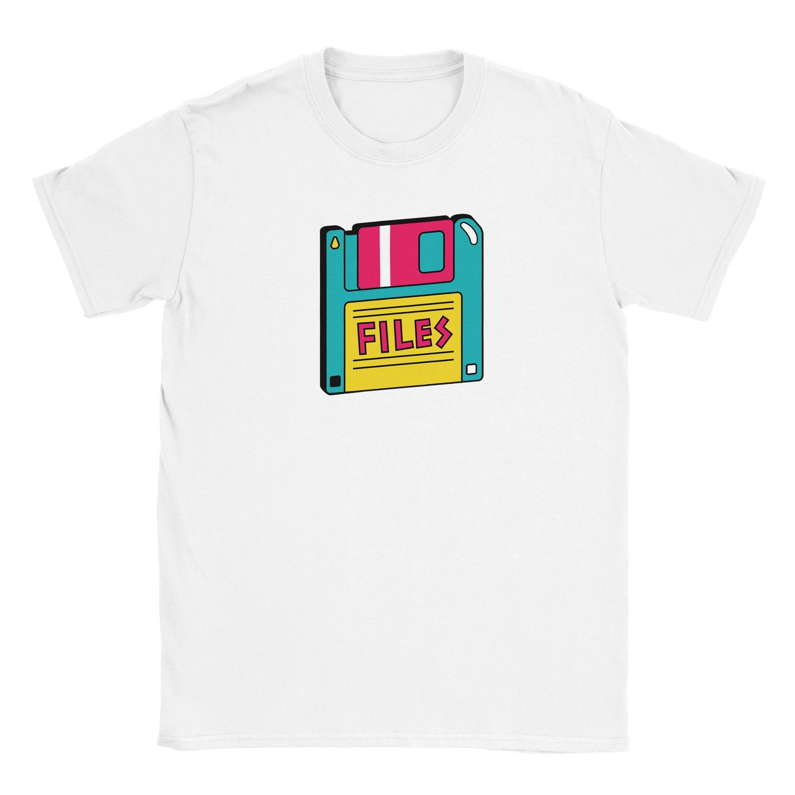 Retro Floppy disc | T-Shirt Unisex - Tshirt-Fabriek.nl