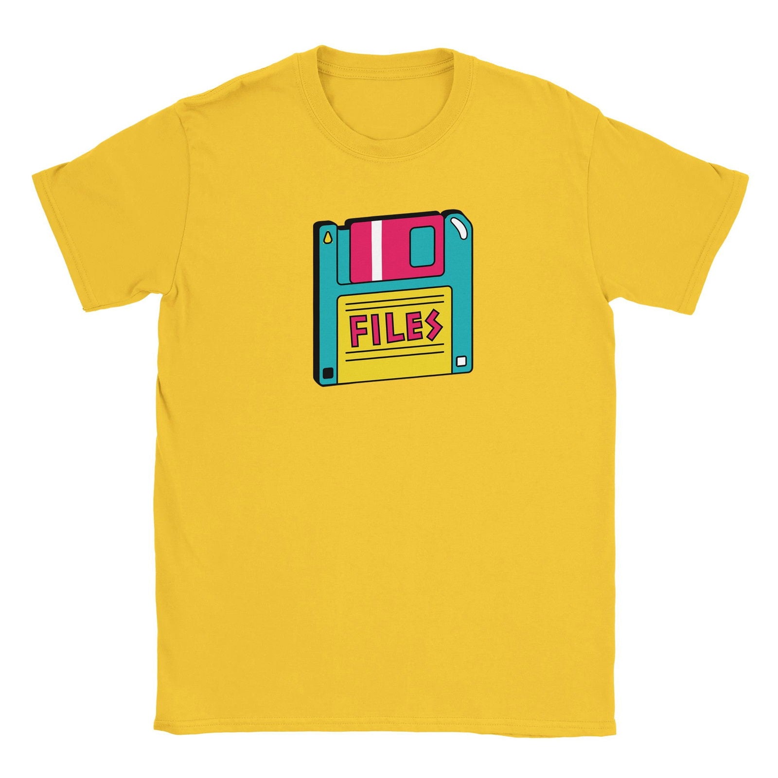 Retro Floppy disc | T-Shirt Unisex - Tshirt-Fabriek.nl