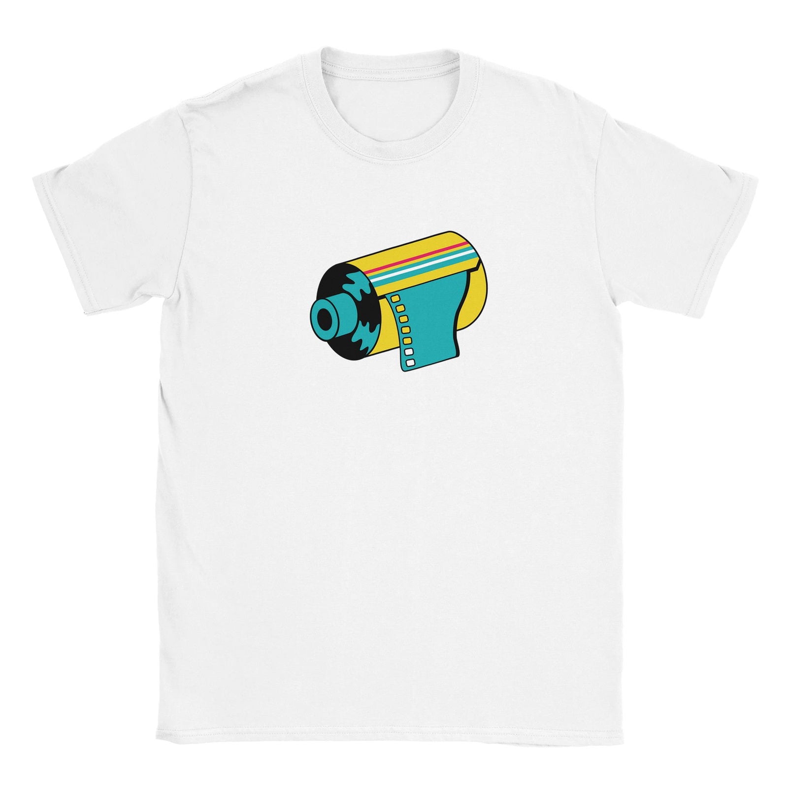 Retro Foto rolletje | T-Shirt Unisex - Tshirt-Fabriek.nl