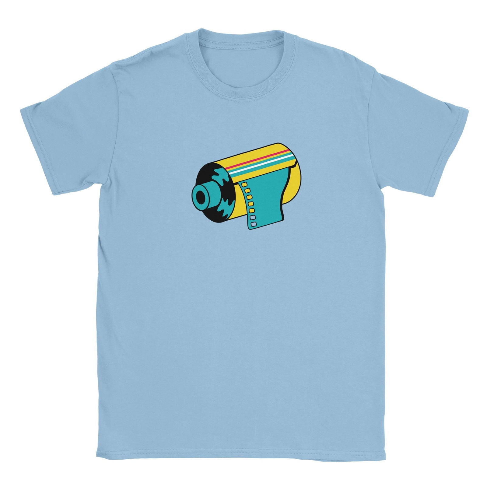 Retro Foto rolletje | T-Shirt Unisex - Tshirt-Fabriek.nl