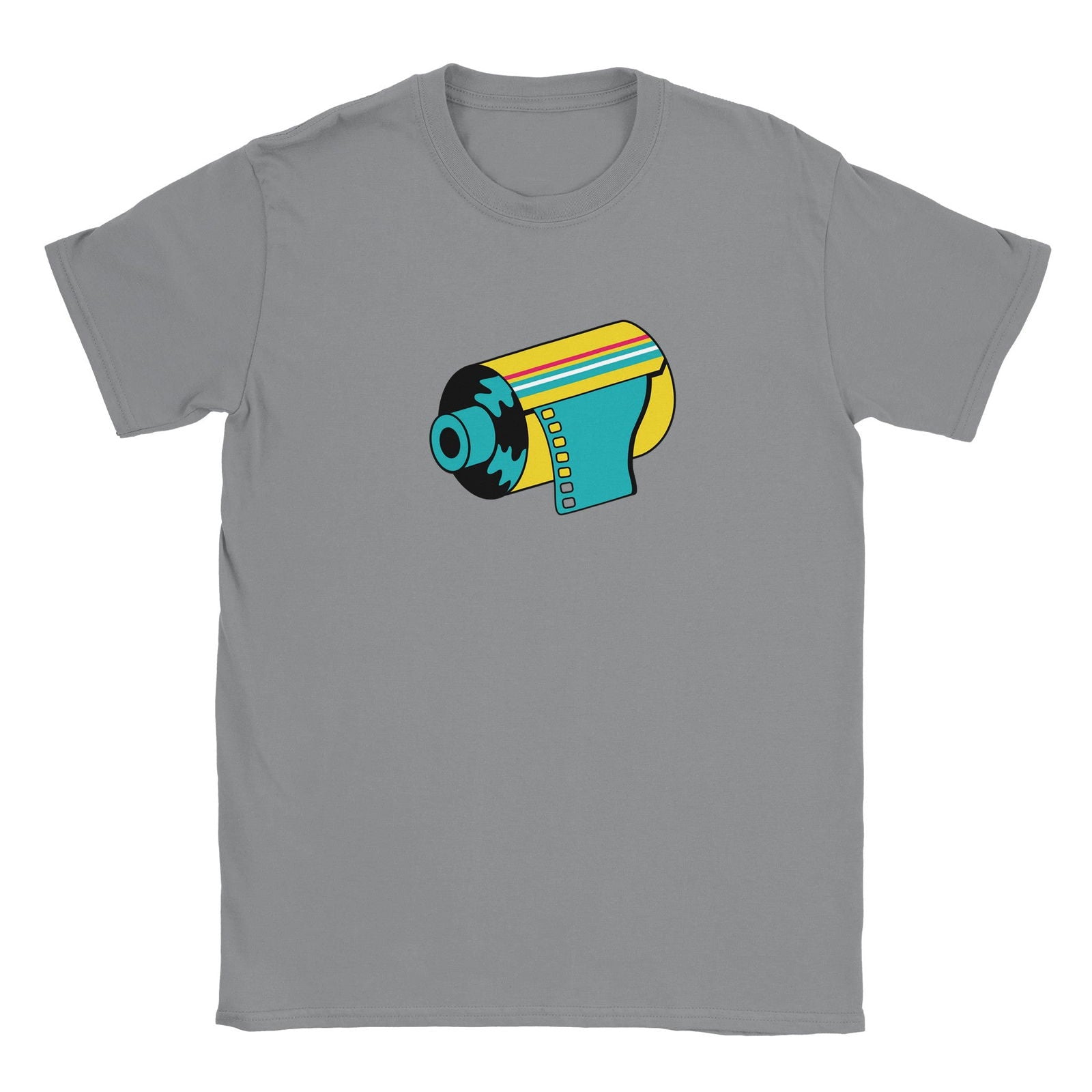 Retro Foto rolletje | T-Shirt Unisex - Tshirt-Fabriek.nl