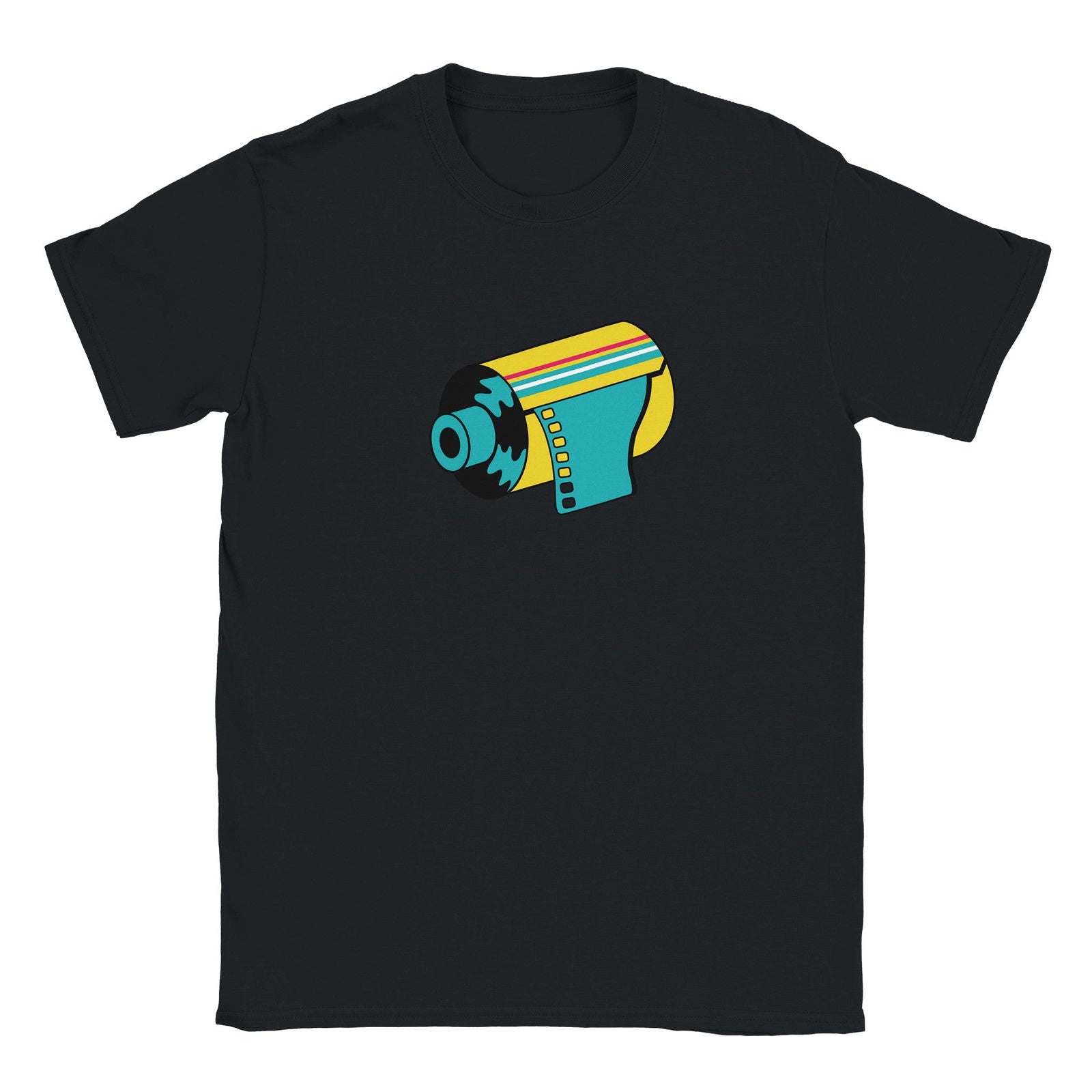 Retro Foto rolletje | T-Shirt Unisex - Tshirt-Fabriek.nl