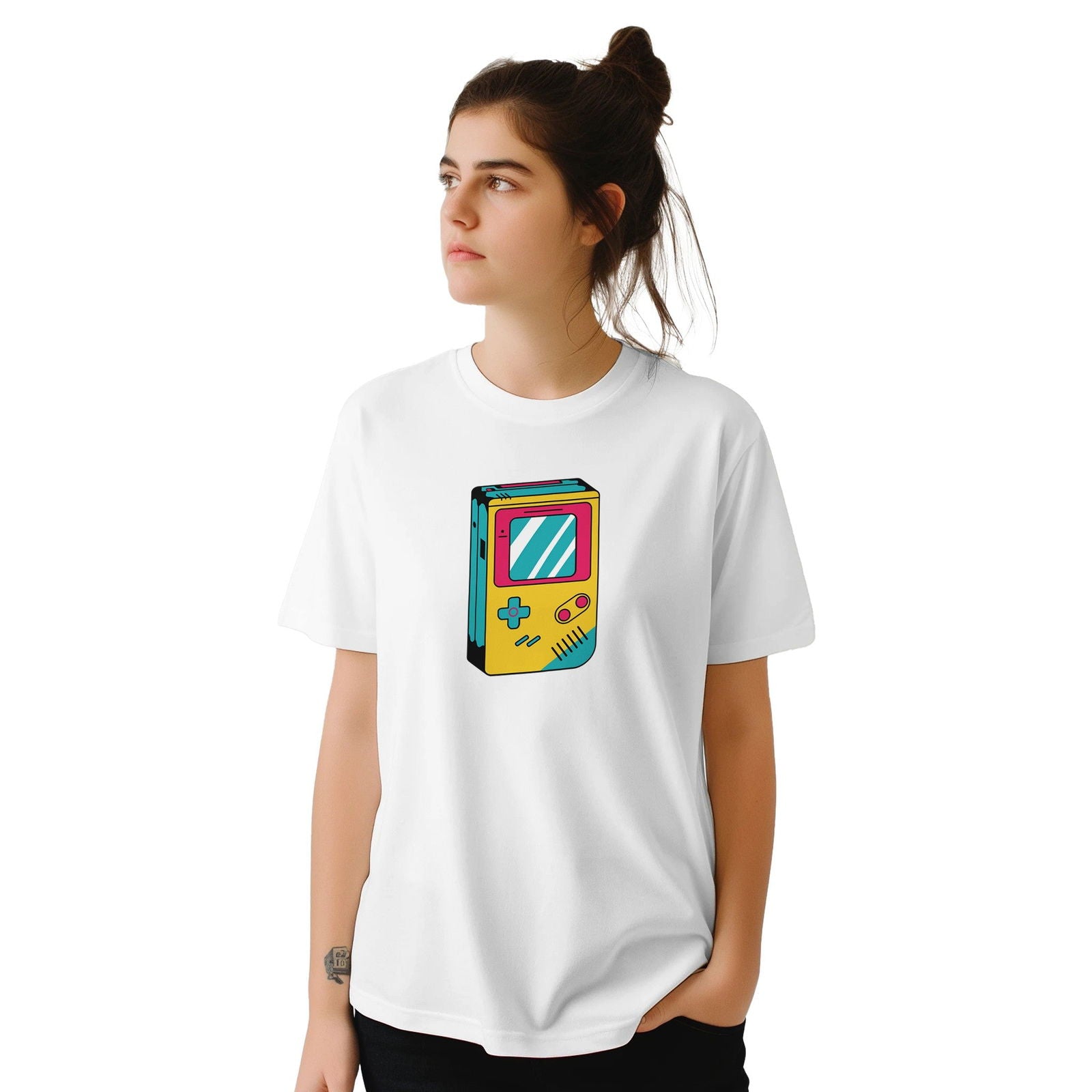 Retro Gameboy | T-Shirt Unisex - Tshirt-Fabriek.nl