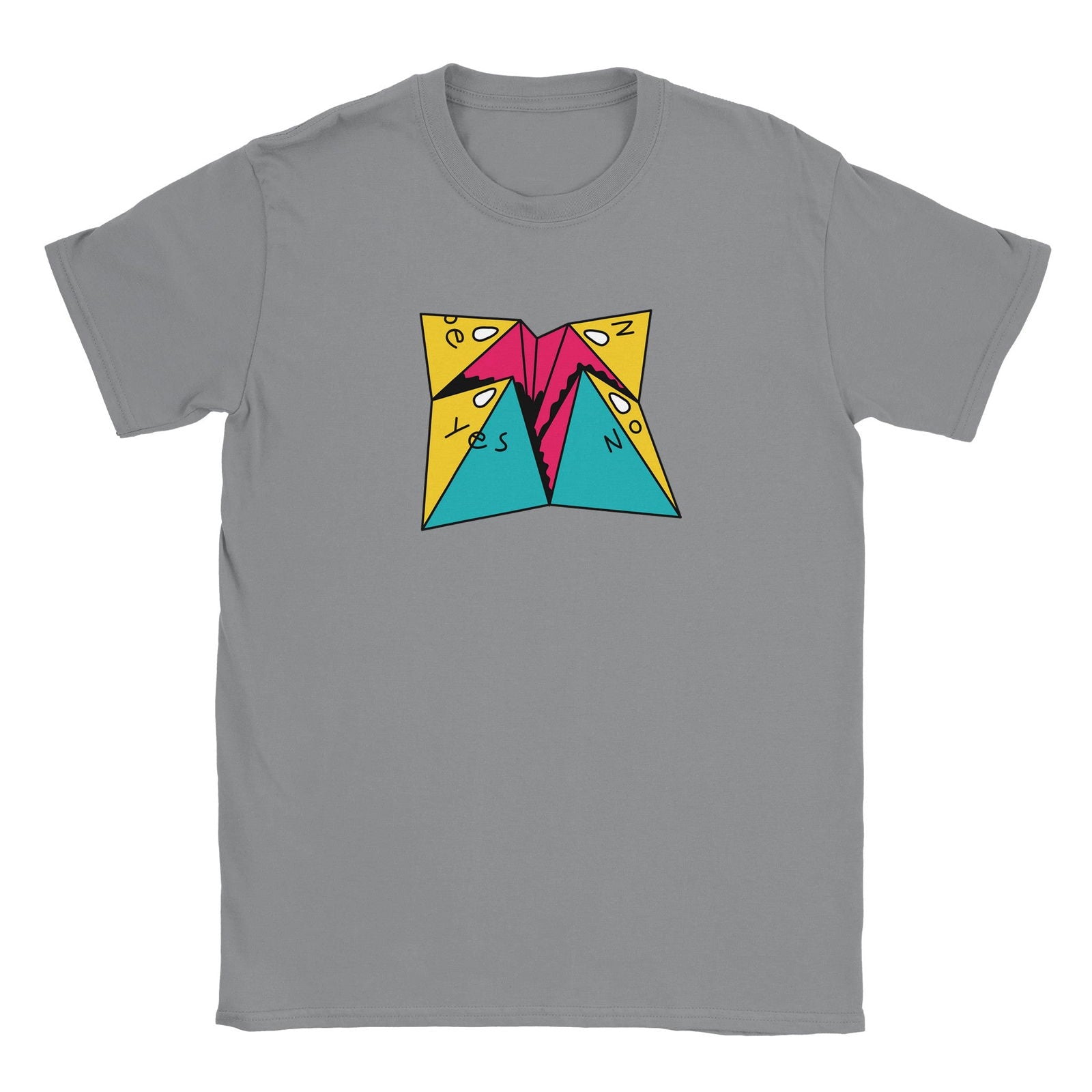 Retro Happertje | T-Shirt Unisex - Tshirt-Fabriek.nl