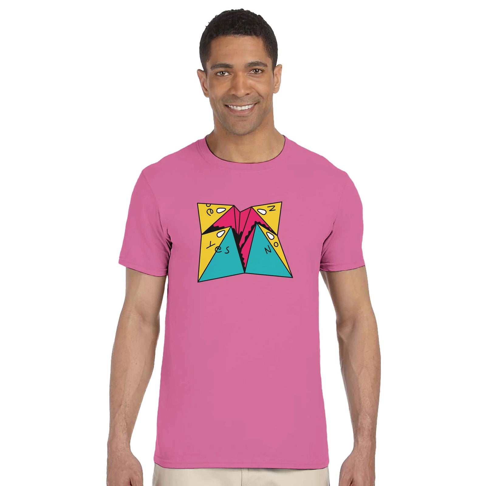 Retro Happertje | T-Shirt Unisex - Tshirt-Fabriek.nl