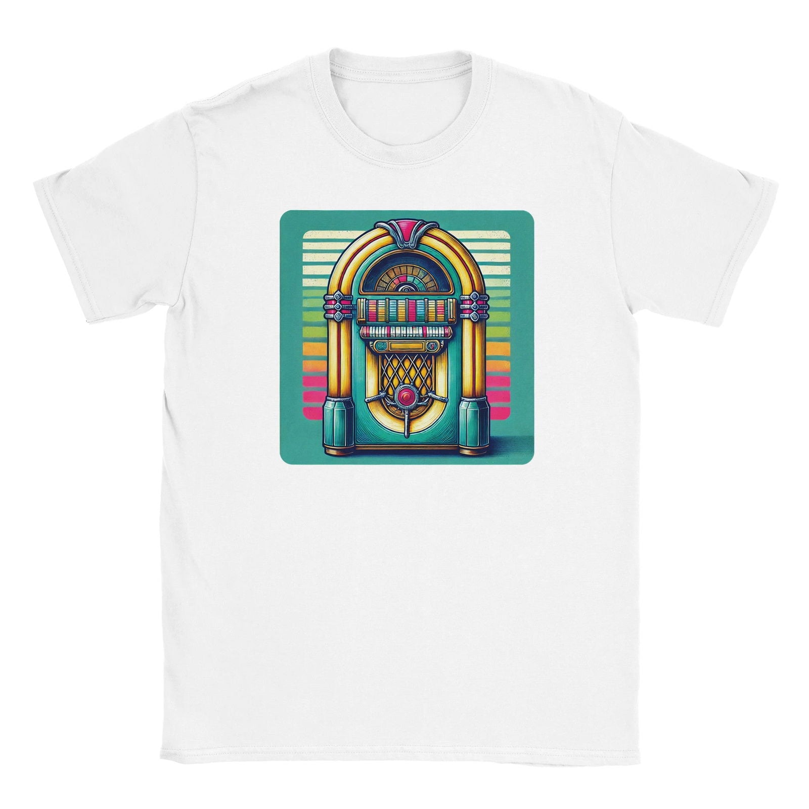 Retro Jukebox | T-Shirt Unisex - Tshirt-Fabriek.nl