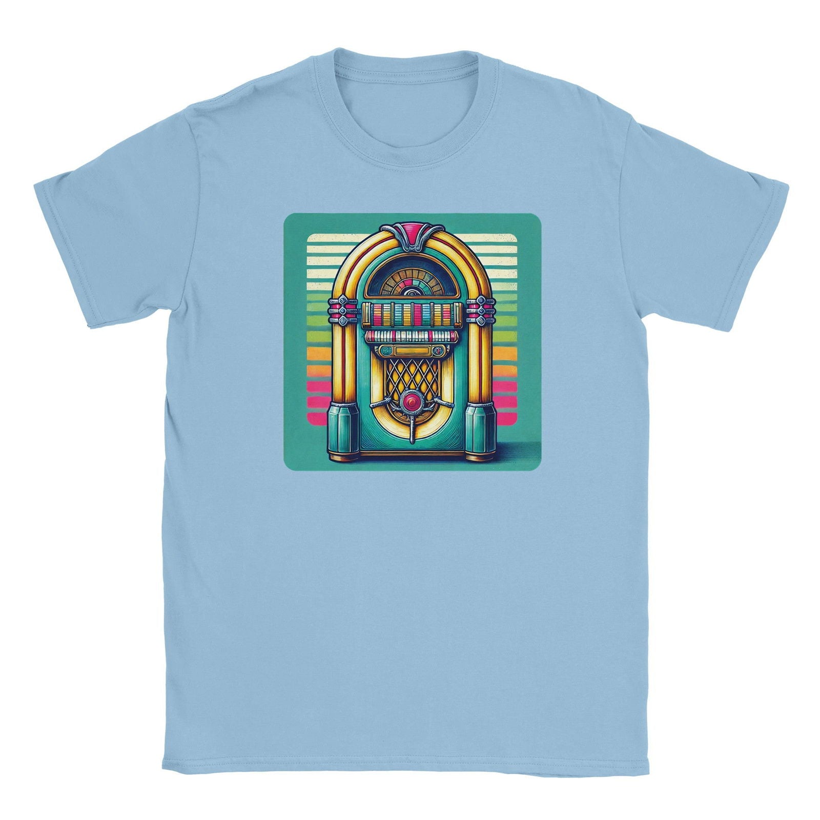 Retro Jukebox | T-Shirt Unisex - Tshirt-Fabriek.nl