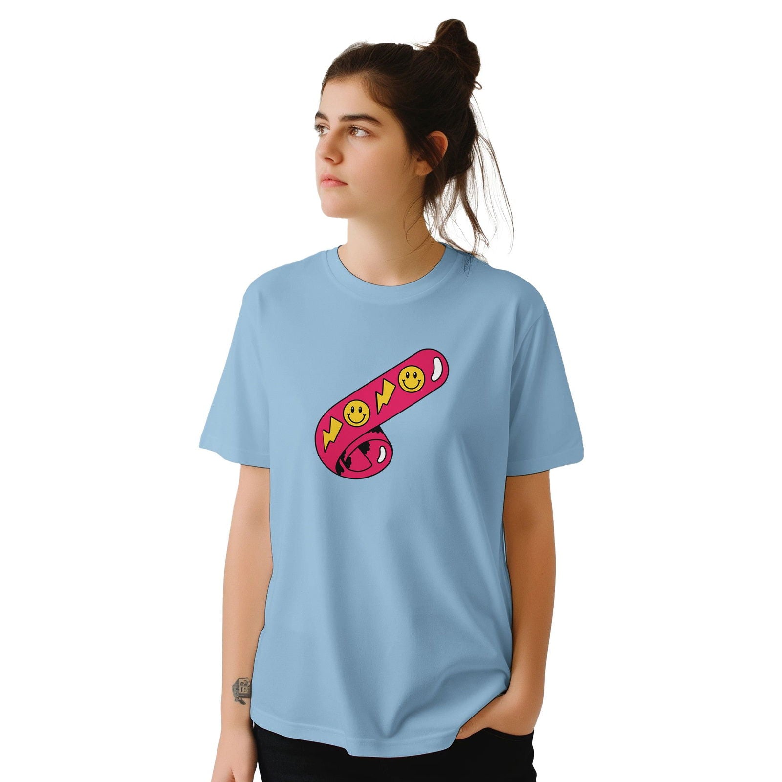 Retro Klap armband | T-Shirt Unisex - Tshirt-Fabriek.nl