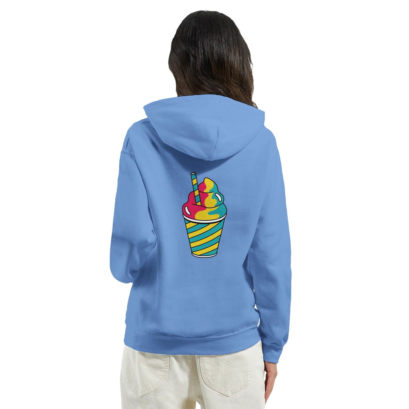 Retro Milkshake | Hoodie Unisex - Tshirt-Fabriek.nl