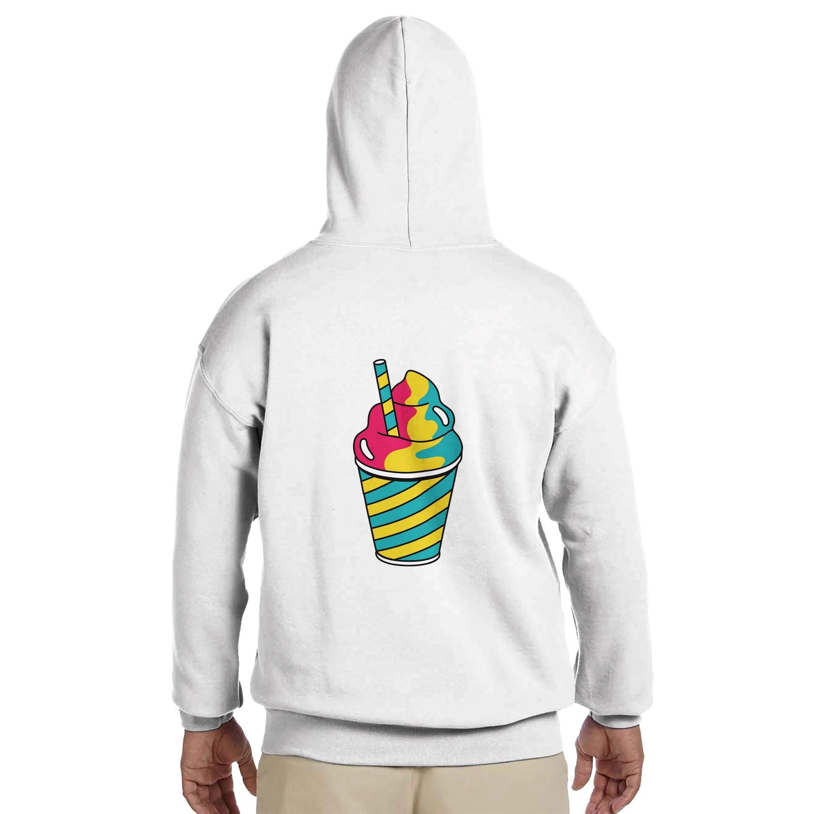 Retro Milkshake | Hoodie Unisex - Tshirt-Fabriek.nl