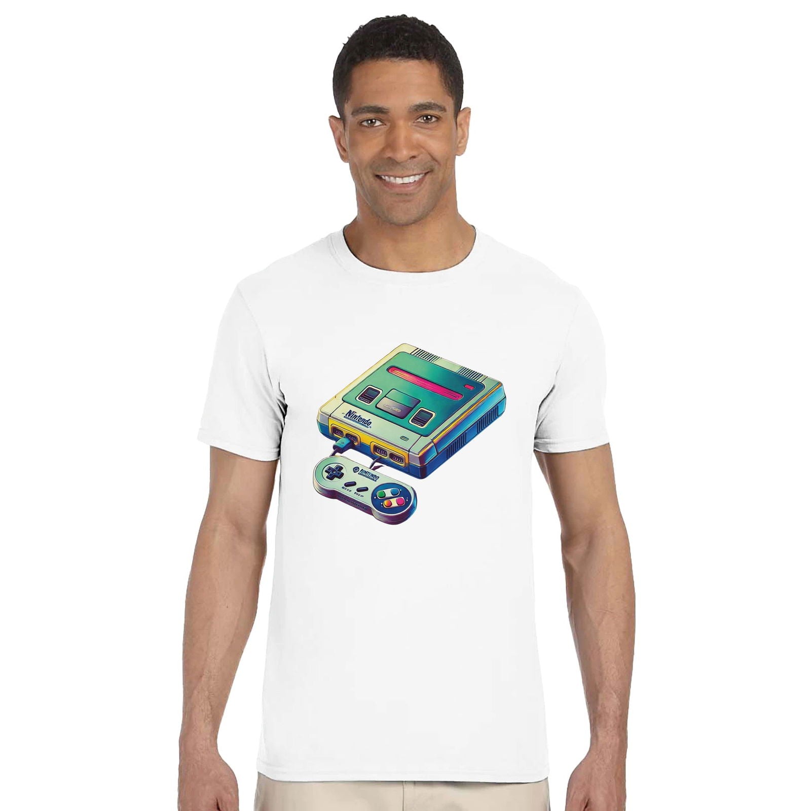 Retro Nintendo 32-bit | T-Shirt Unisex - Tshirt-Fabriek.nl