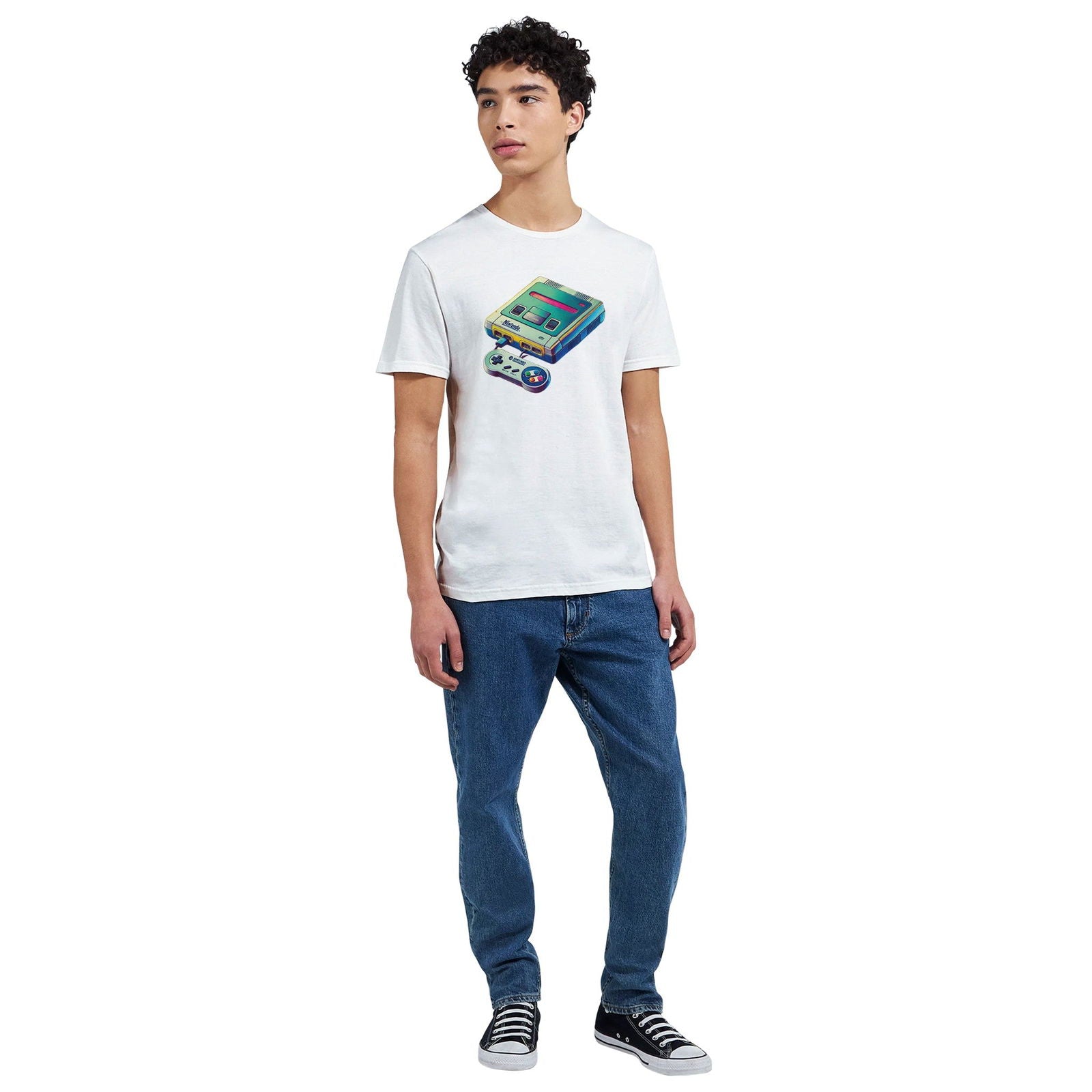 Retro Nintendo 32-bit | T-Shirt Unisex - Tshirt-Fabriek.nl