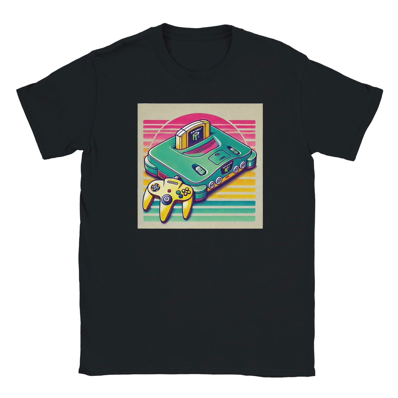 Retro Nintendo 64-bit | T-Shirt Unisex - Tshirt-Fabriek.nl