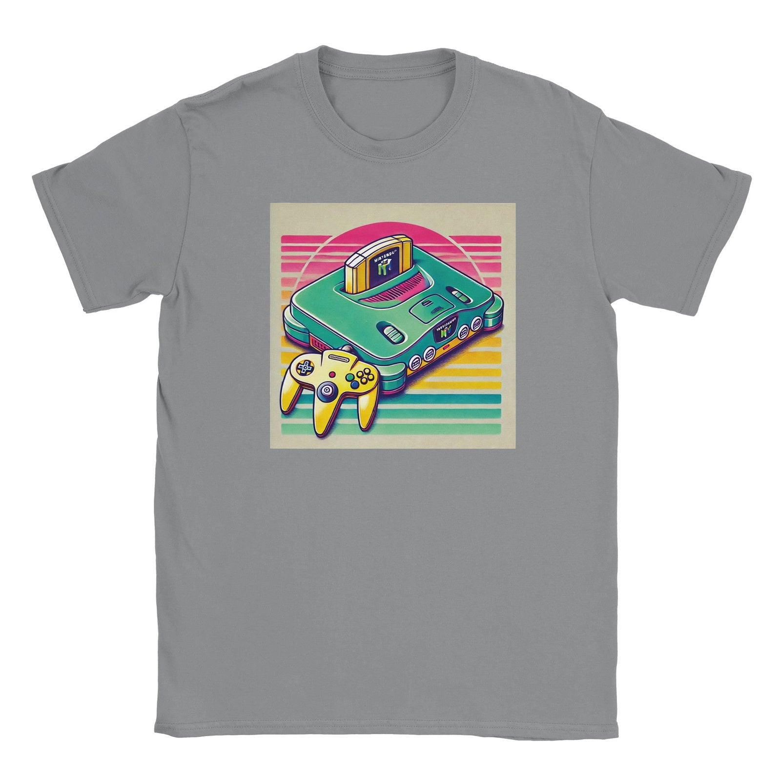 Retro Nintendo 64-bit | T-Shirt Unisex - Tshirt-Fabriek.nl