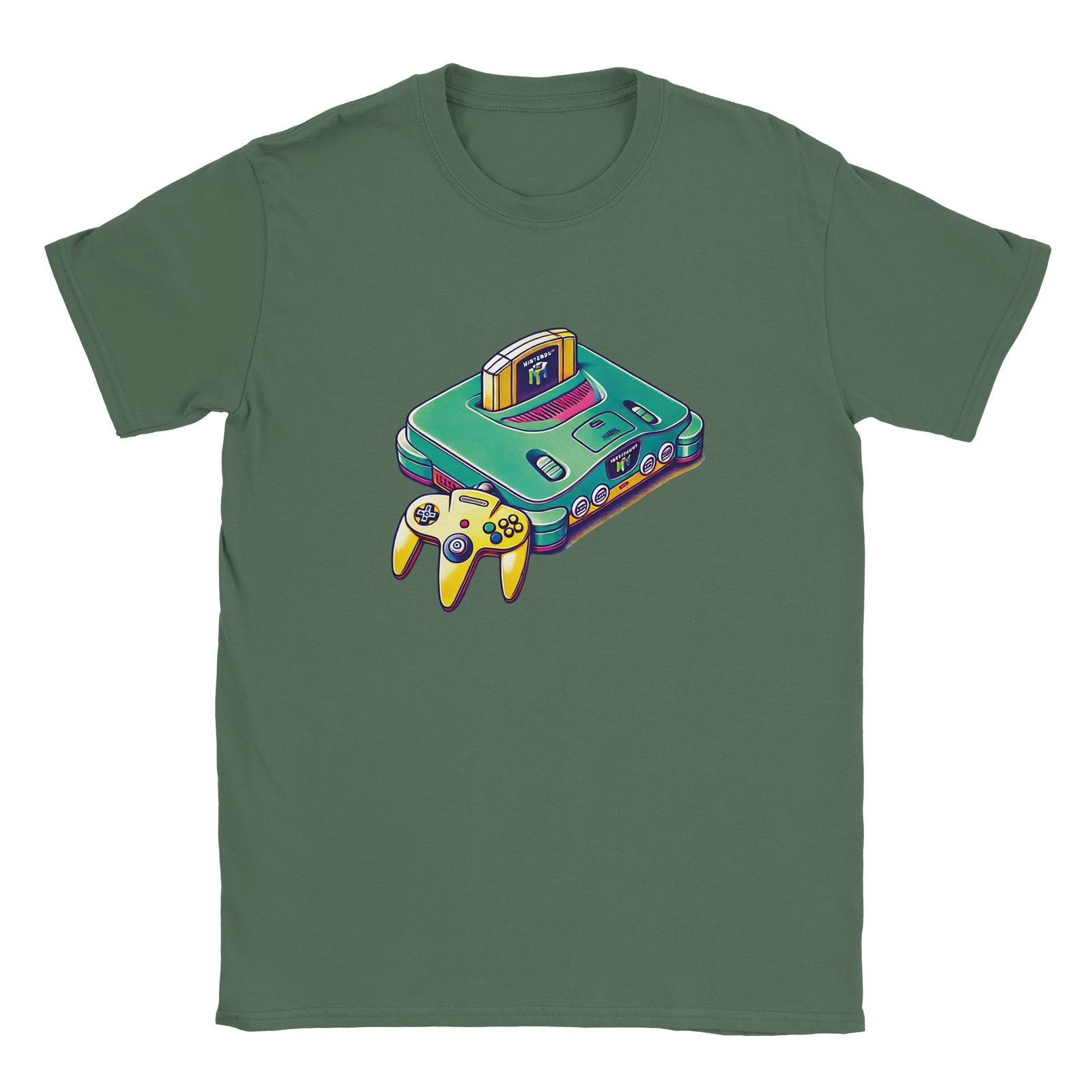 Retro Nintendo 64-bit | T-Shirt Unisex - Tshirt-Fabriek.nl