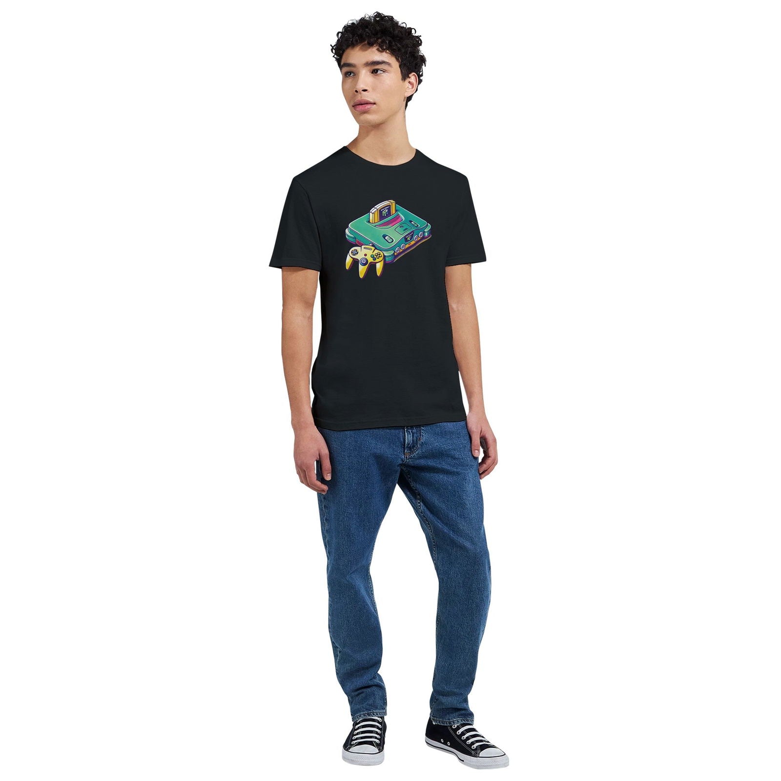 Retro Nintendo 64-bit | T-Shirt Unisex - Tshirt-Fabriek.nl