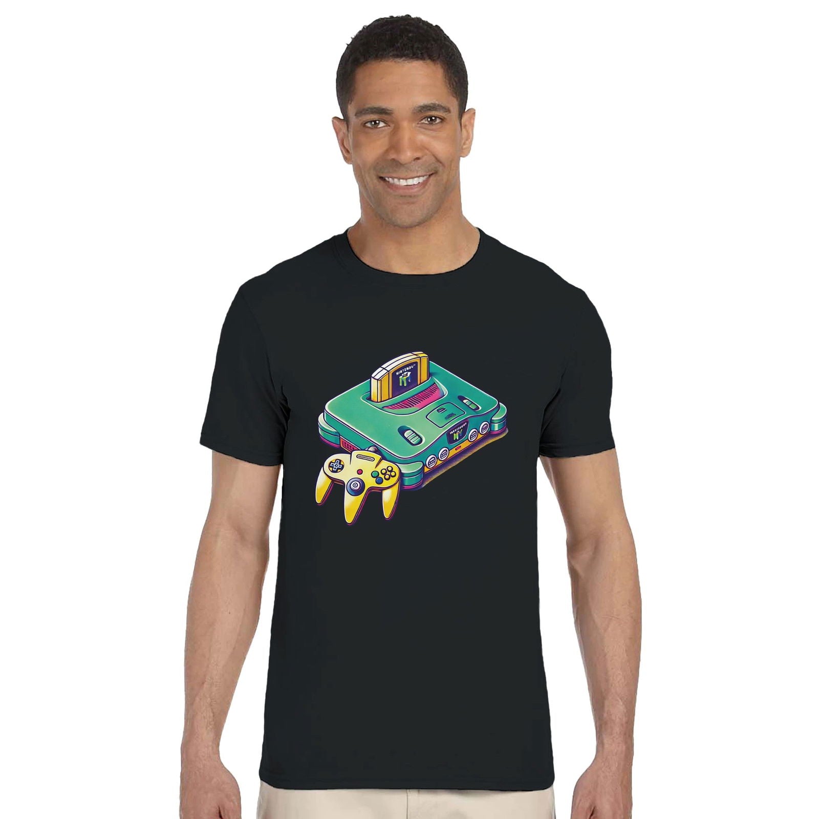 Retro Nintendo 64-bit | T-Shirt Unisex - Tshirt-Fabriek.nl