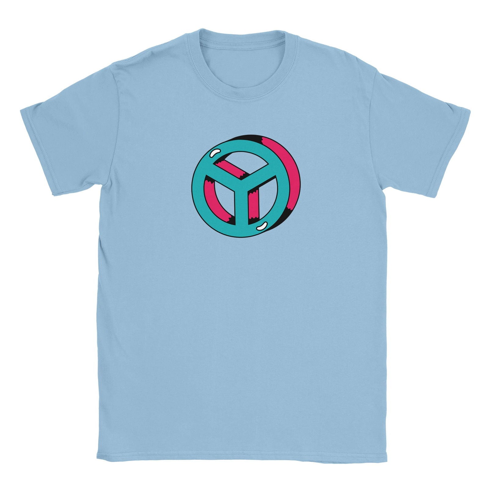 Retro Peace | T-Shirt Unisex - Tshirt-Fabriek.nl