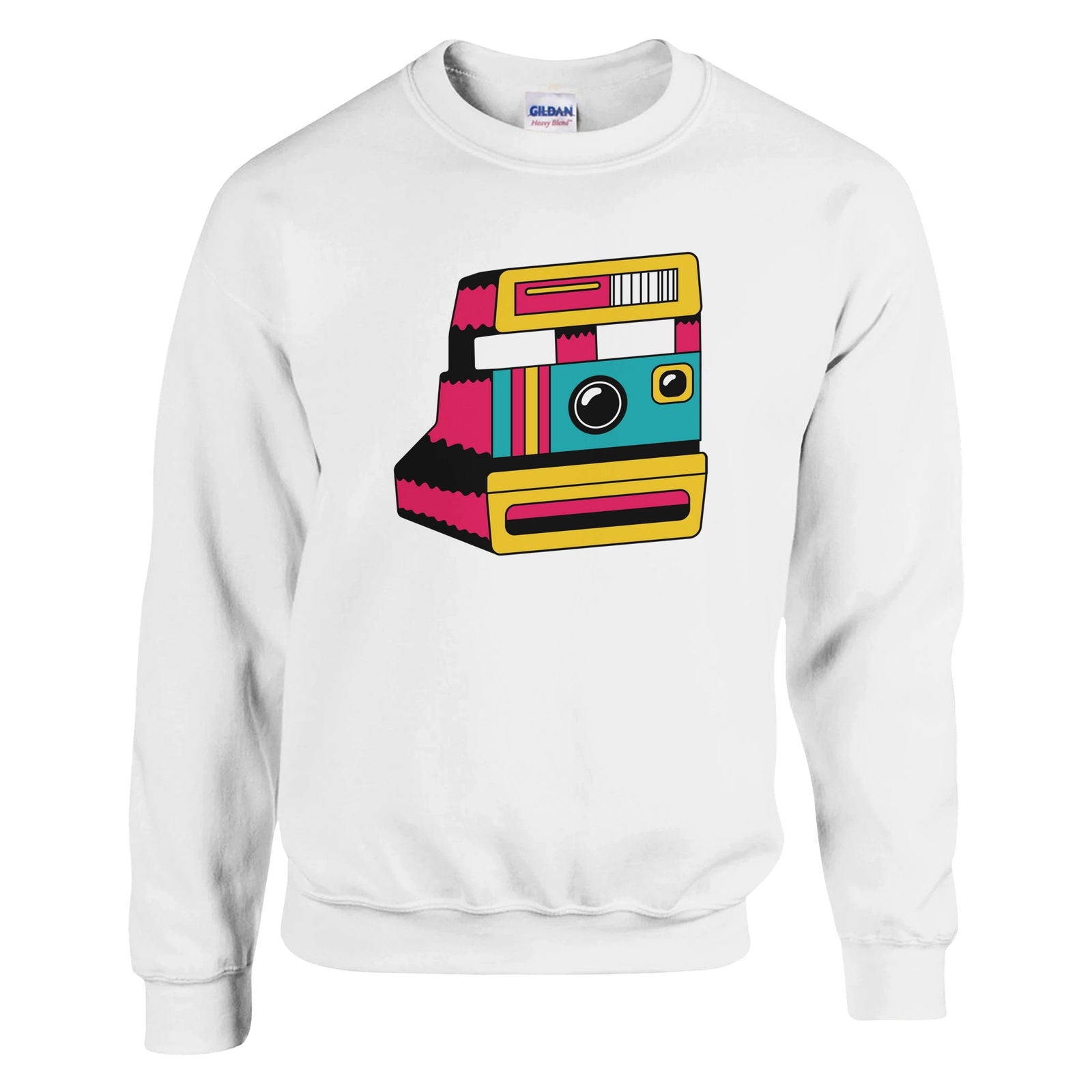 Retro Polaroid | Trui Unisex - Tshirt-Fabriek.nl