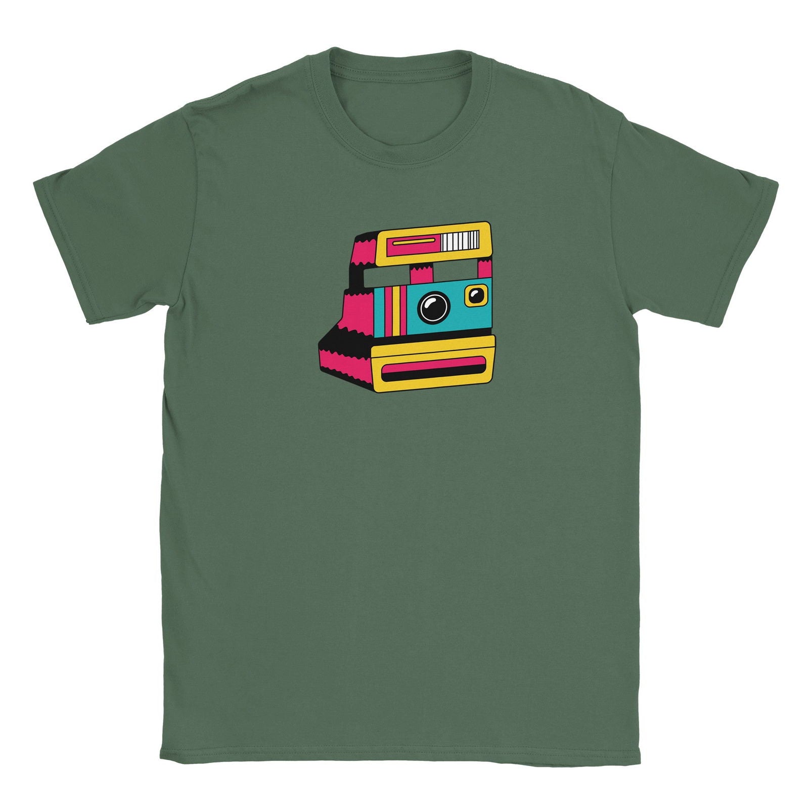 Retro Polaroid camera  | T-Shirt Unisex - Tshirt-Fabriek.nl