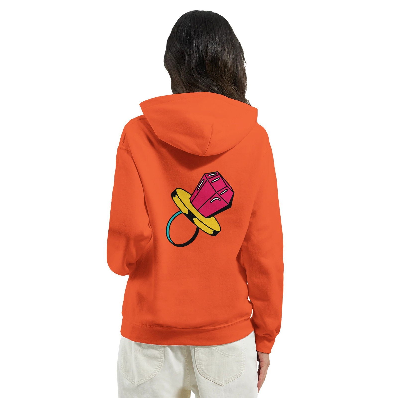 Retro Ring Candy | Hoodie Unisex - Tshirt-Fabriek.nl