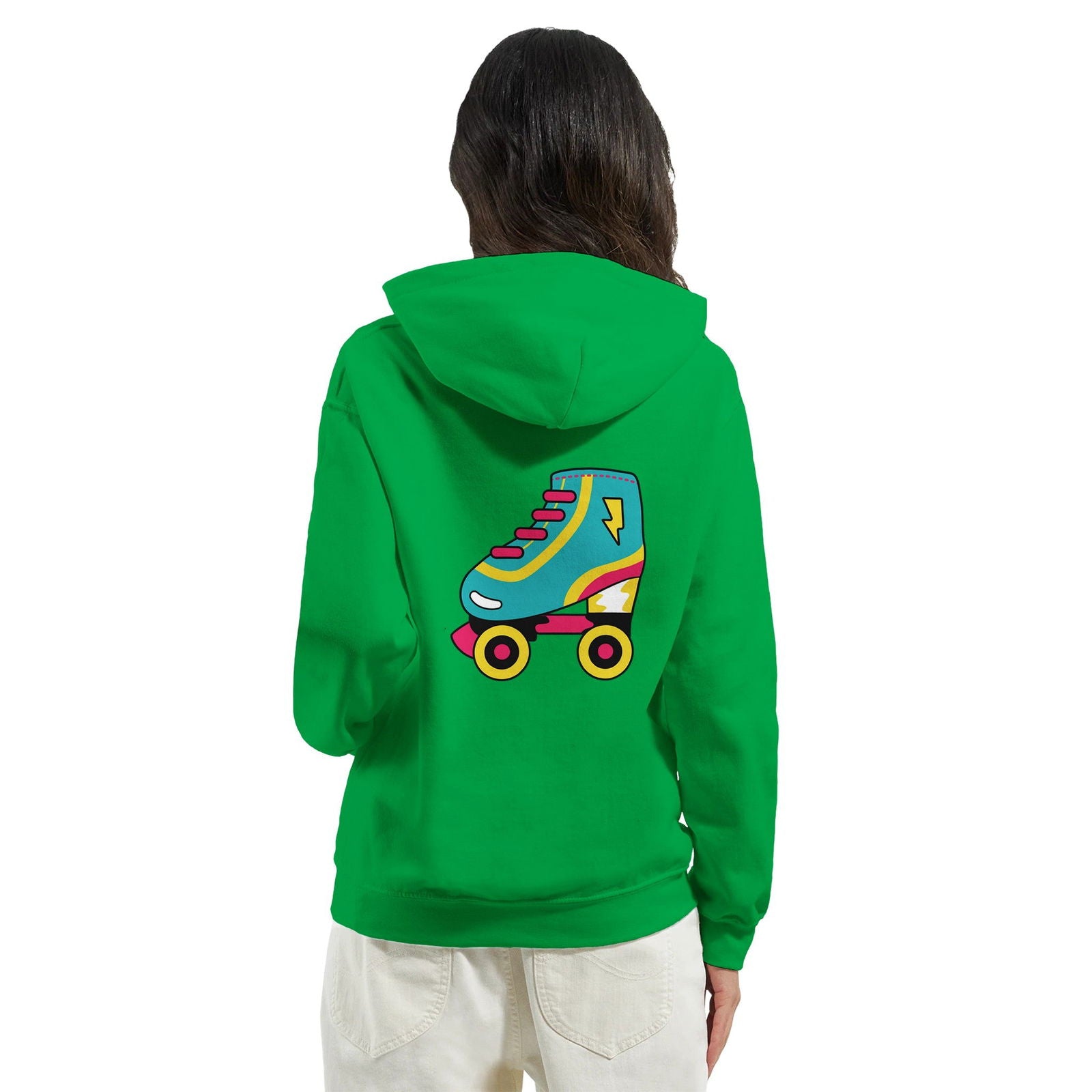 Retro Roller Skate | Hoodie Unisex - Tshirt-Fabriek.nl