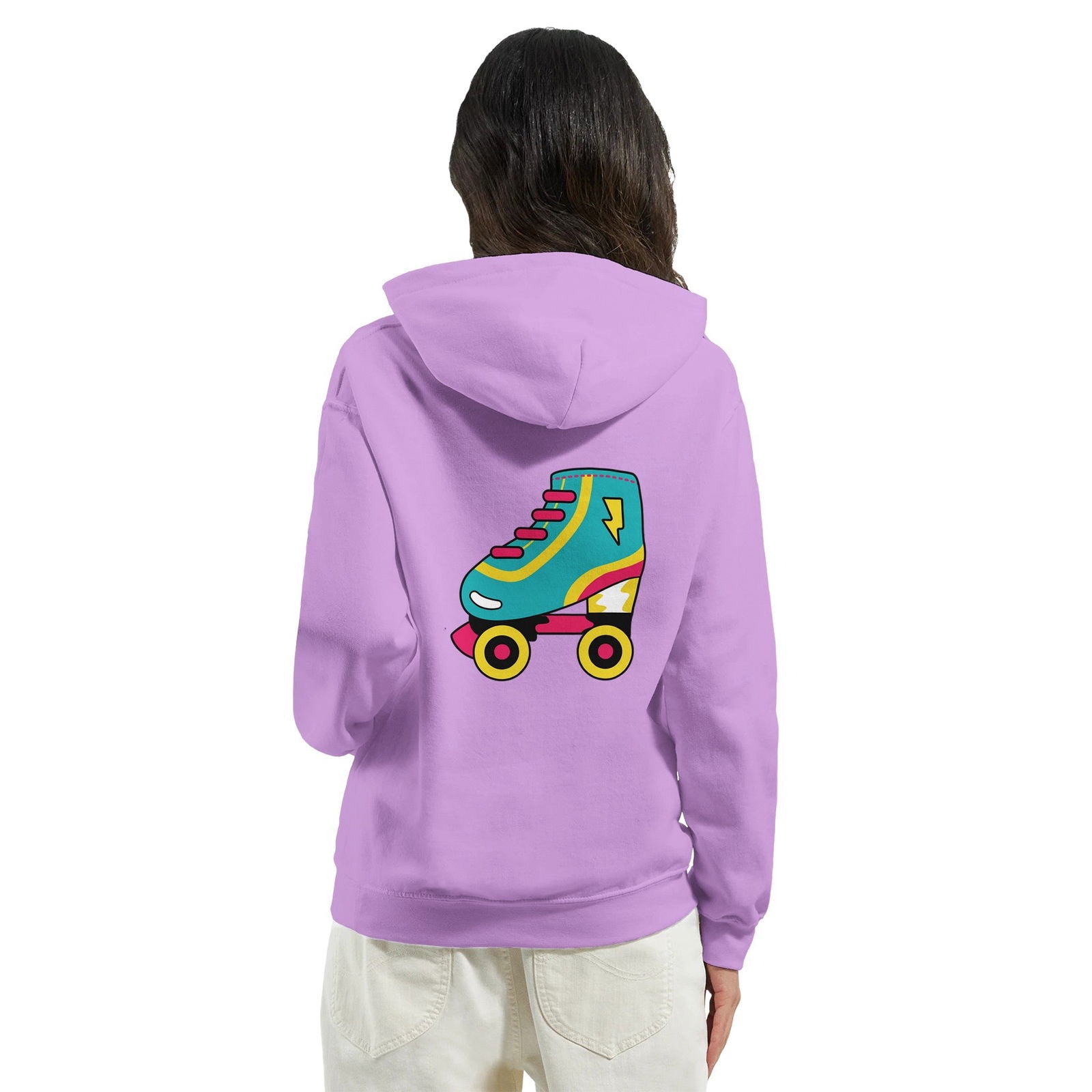 Retro Roller Skate | Hoodie Unisex - Tshirt-Fabriek.nl