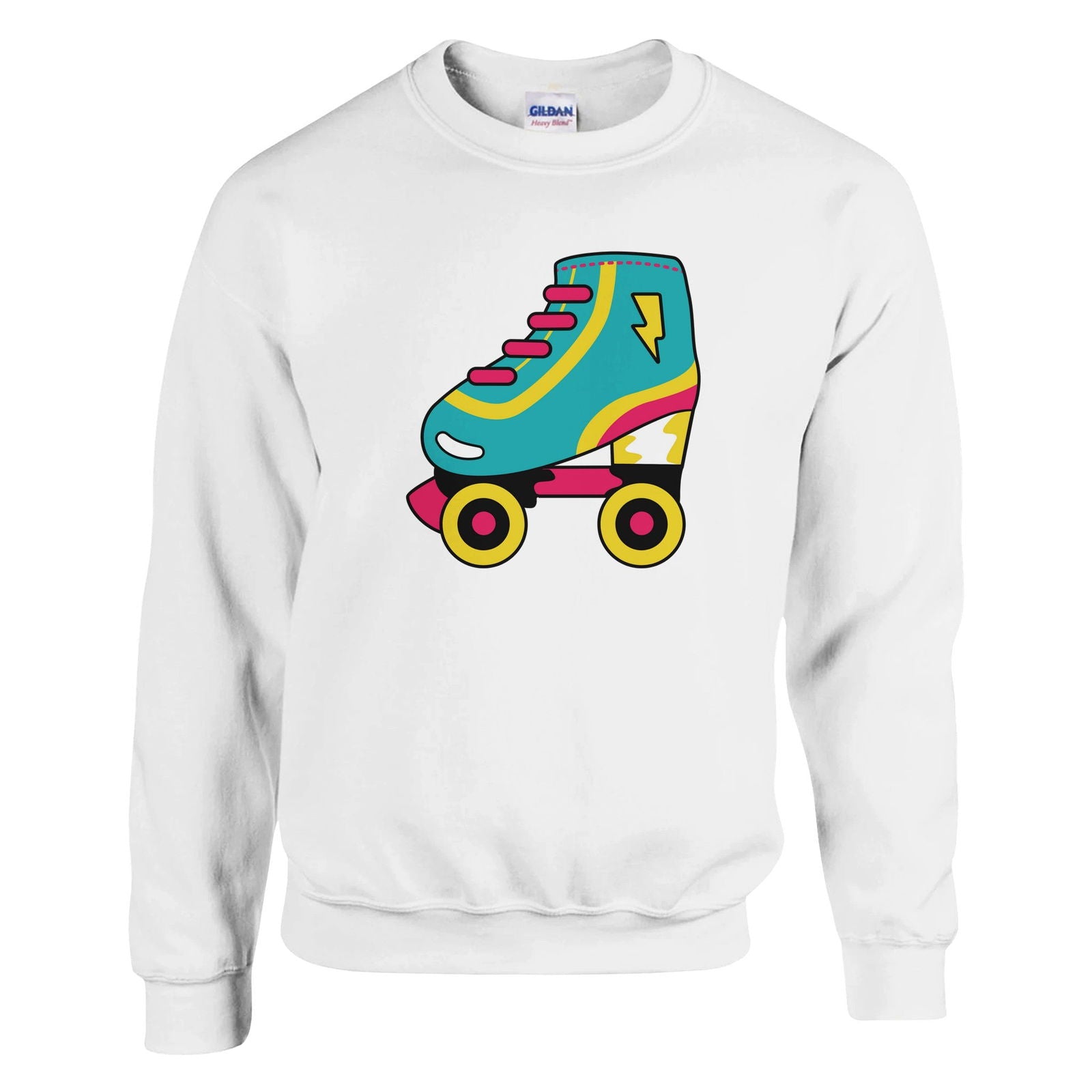 Retro Roller Skate | Trui Unisex - Tshirt-Fabriek.nl