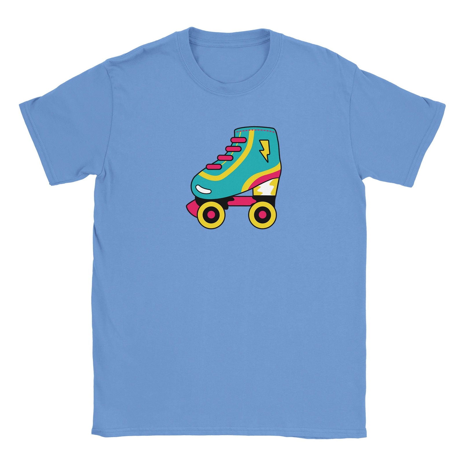 Retro Roller skate | T-Shirt Unisex - Tshirt-Fabriek.nl