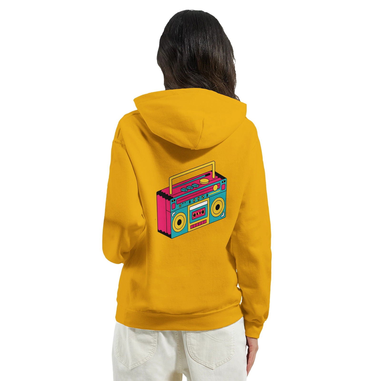 Retro Stereo | Hoodie Unisex - Tshirt-Fabriek.nl