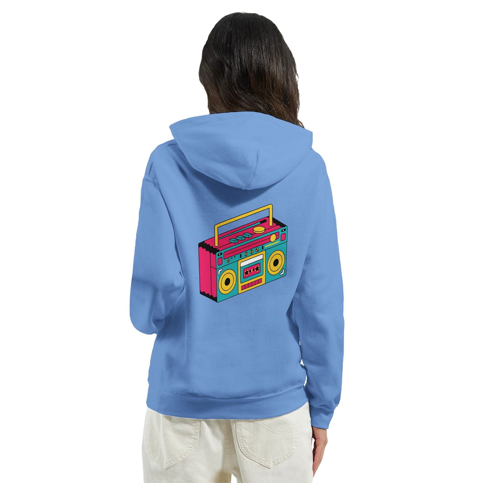 Retro Stereo | Hoodie Unisex - Tshirt-Fabriek.nl