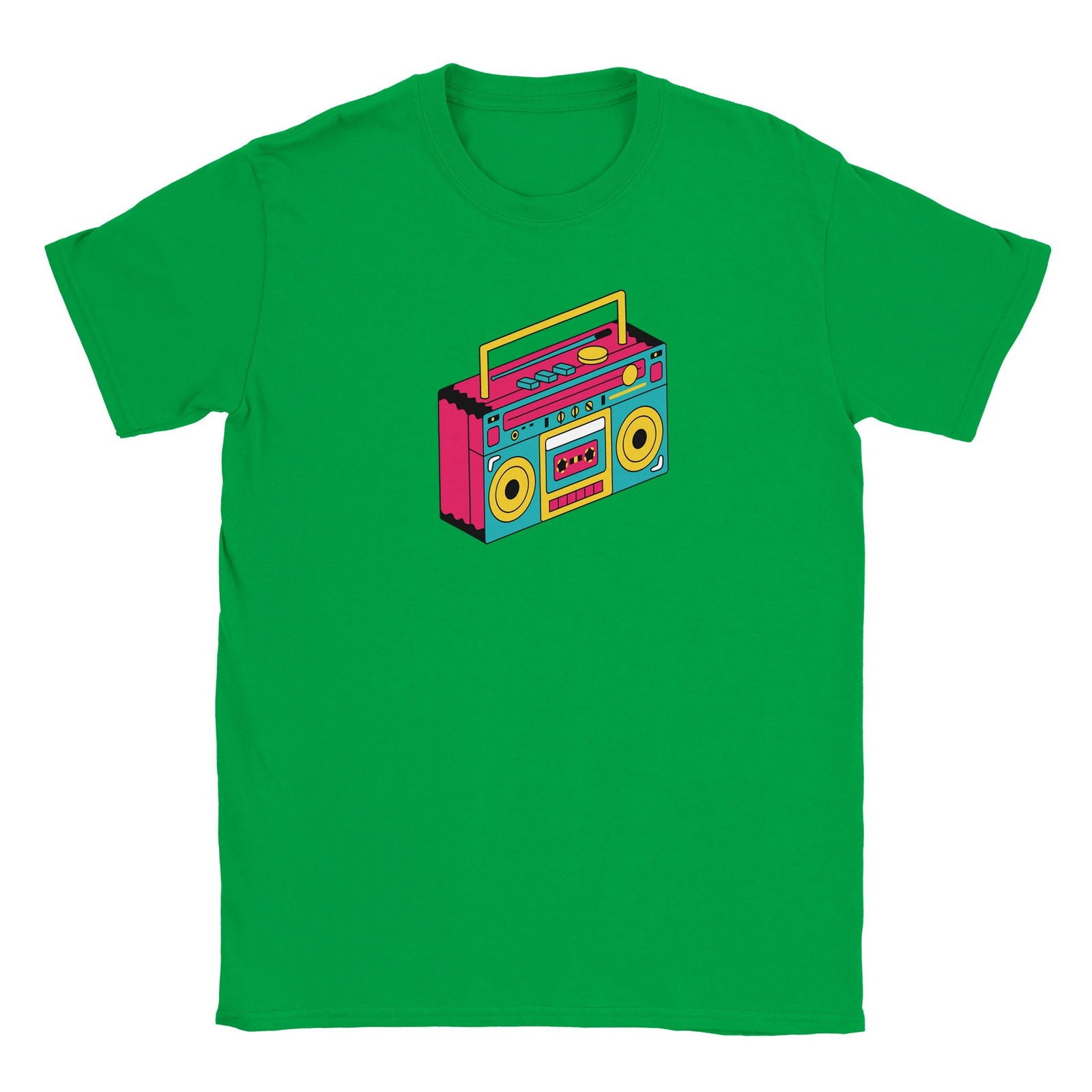 Retro Stereo | T-Shirt Unisex - Tshirt-Fabriek.nl