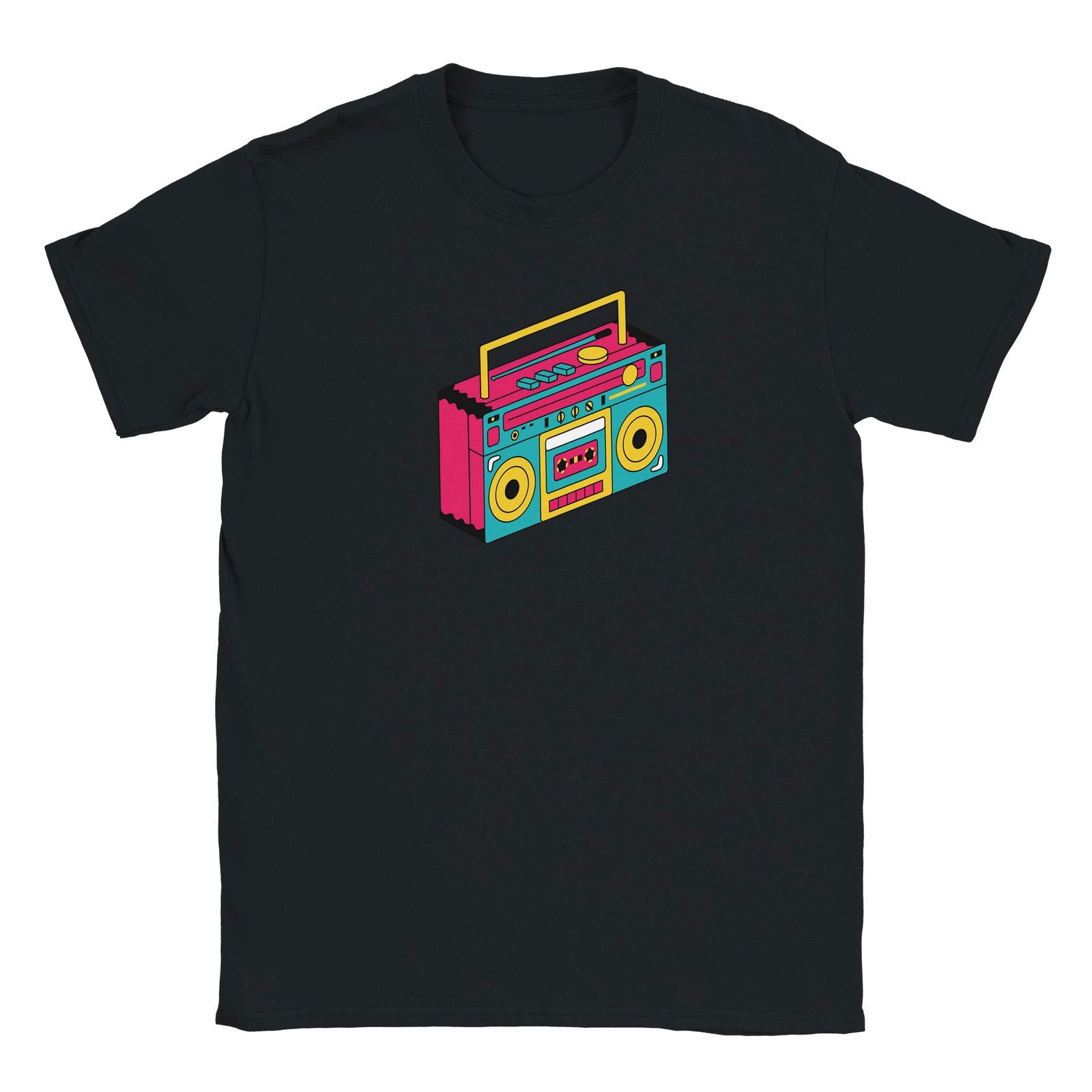 Retro Stereo | T-Shirt Unisex - Tshirt-Fabriek.nl