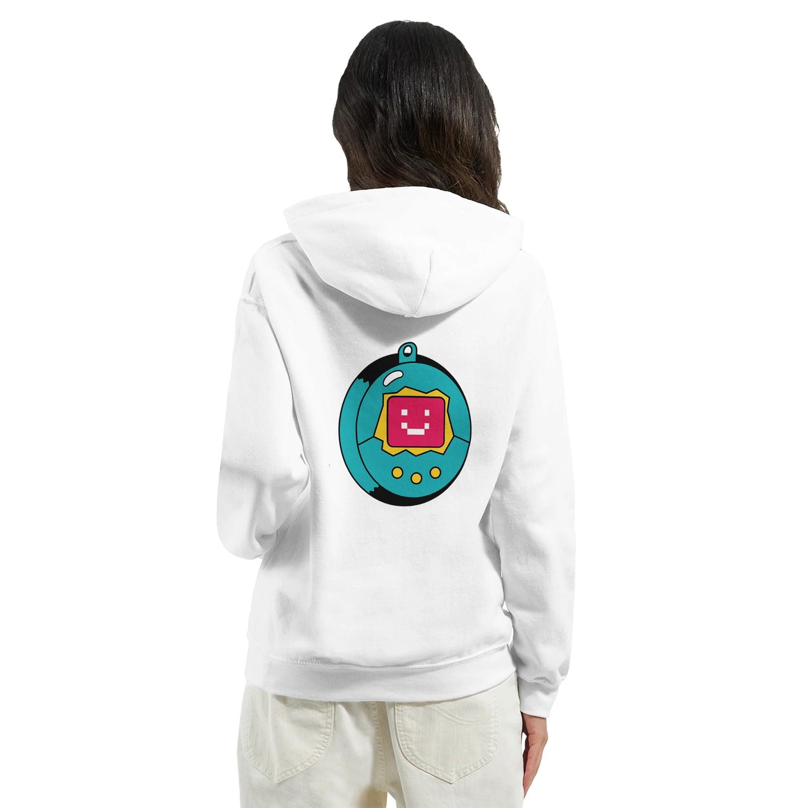 Retro Tamagotchi | Hoodie Unisex - Tshirt-Fabriek.nl