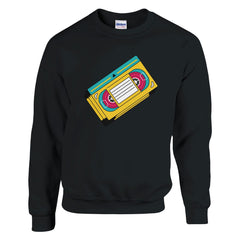 Retro VHS videoband | Trui Unisex