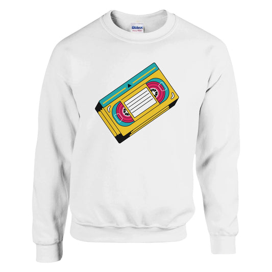 Retro VHS videoband | Trui Unisex - Tshirt-Fabriek.nl