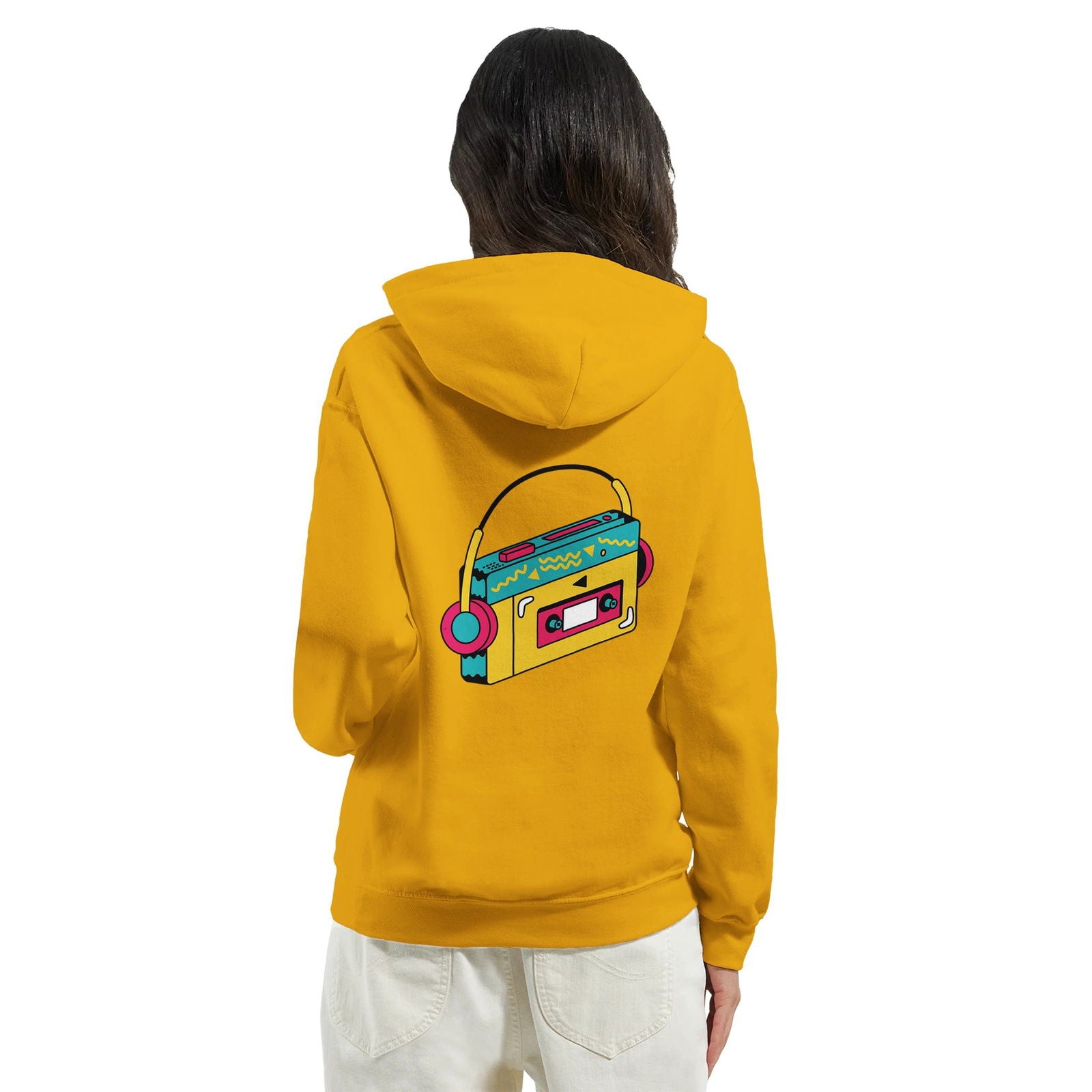 Retro Walkman | Hoodie Unisex - Tshirt-Fabriek.nl