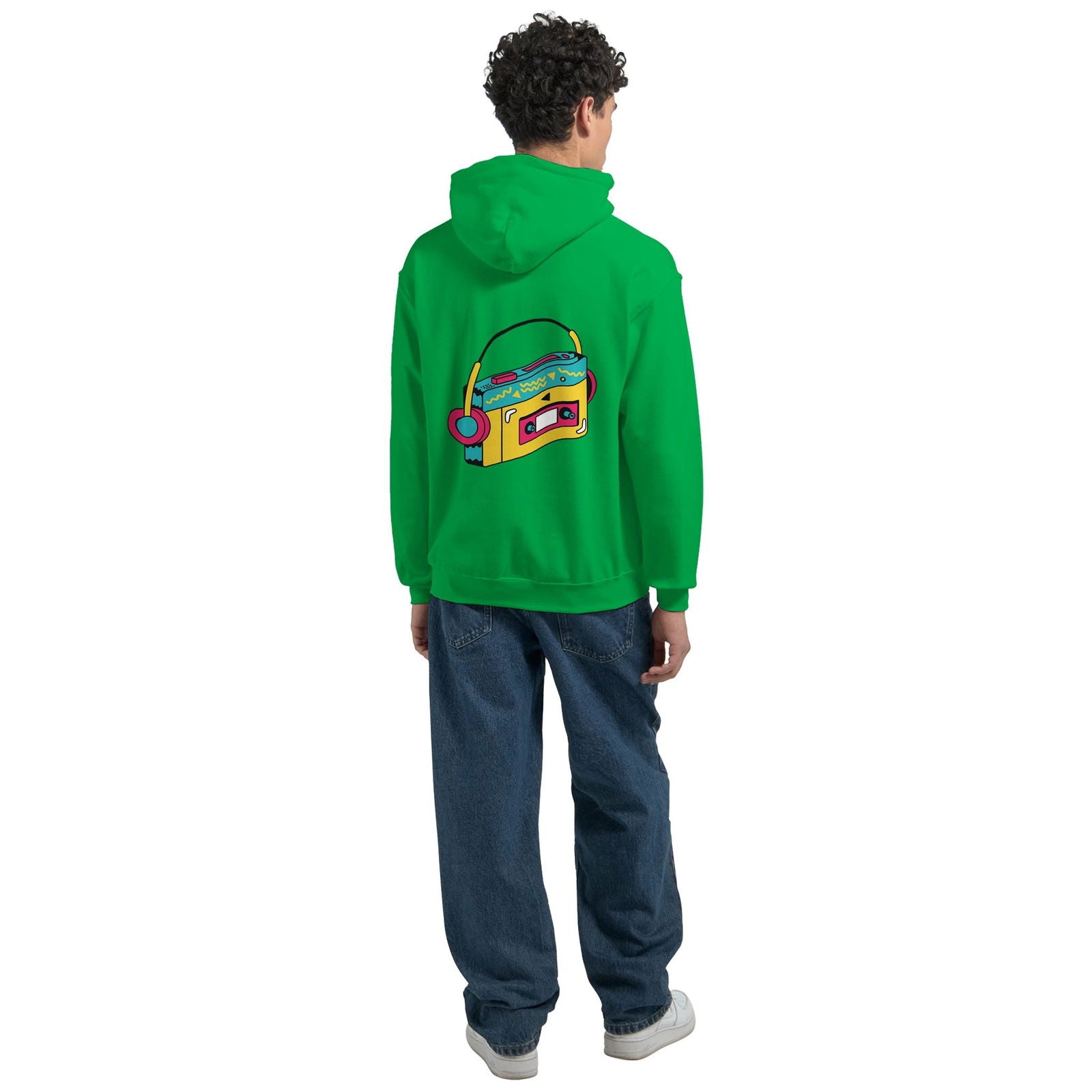 Retro Walkman | Hoodie Unisex - Tshirt-Fabriek.nl