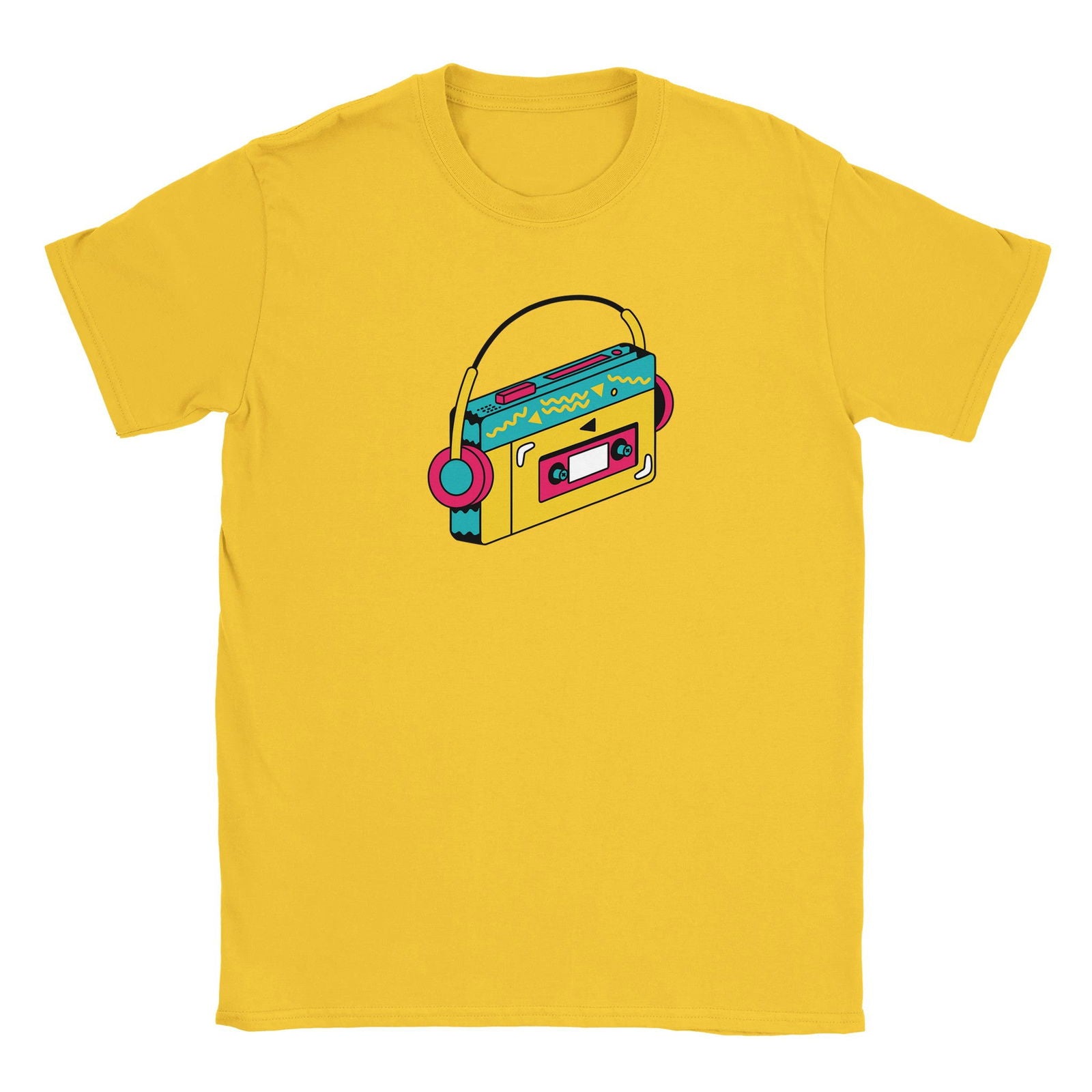 Retro Walkman | T-Shirt Unisex - Tshirt-Fabriek.nl