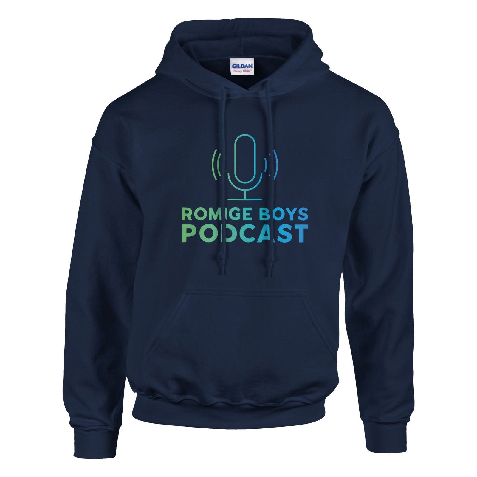 Romige Boys Podcast | Hoodie Unisex - Tshirt-Fabriek.nl