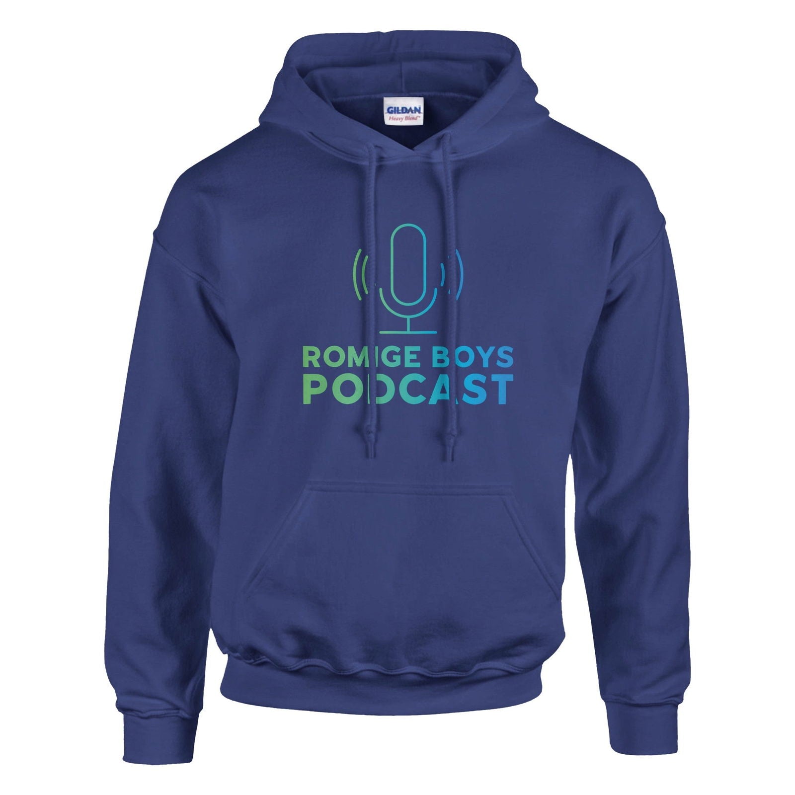 Romige Boys Podcast | Hoodie Unisex - Tshirt-Fabriek.nl