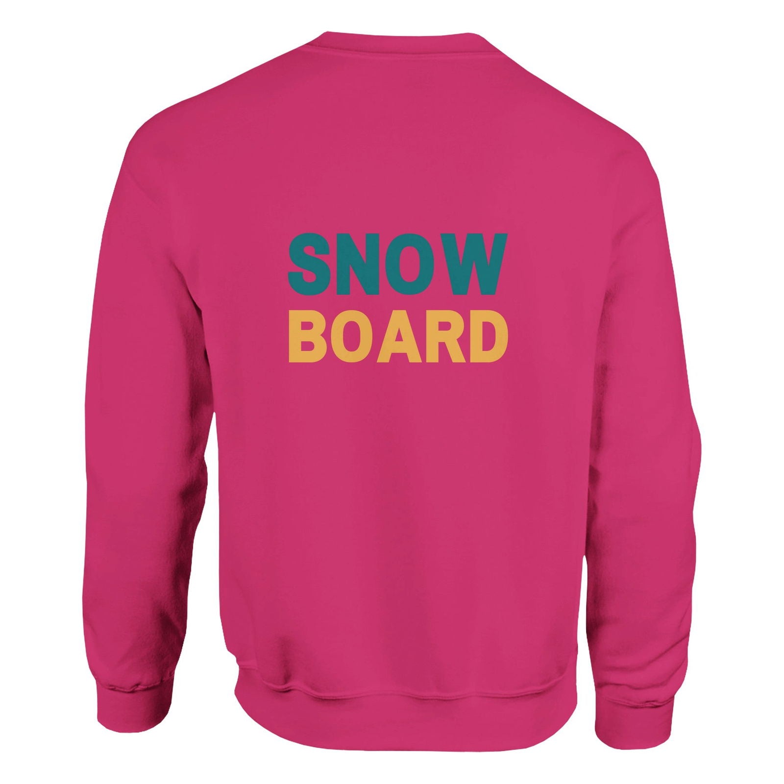 Snow Board yellow | Trui Unisex - Tshirt-Fabriek.nl