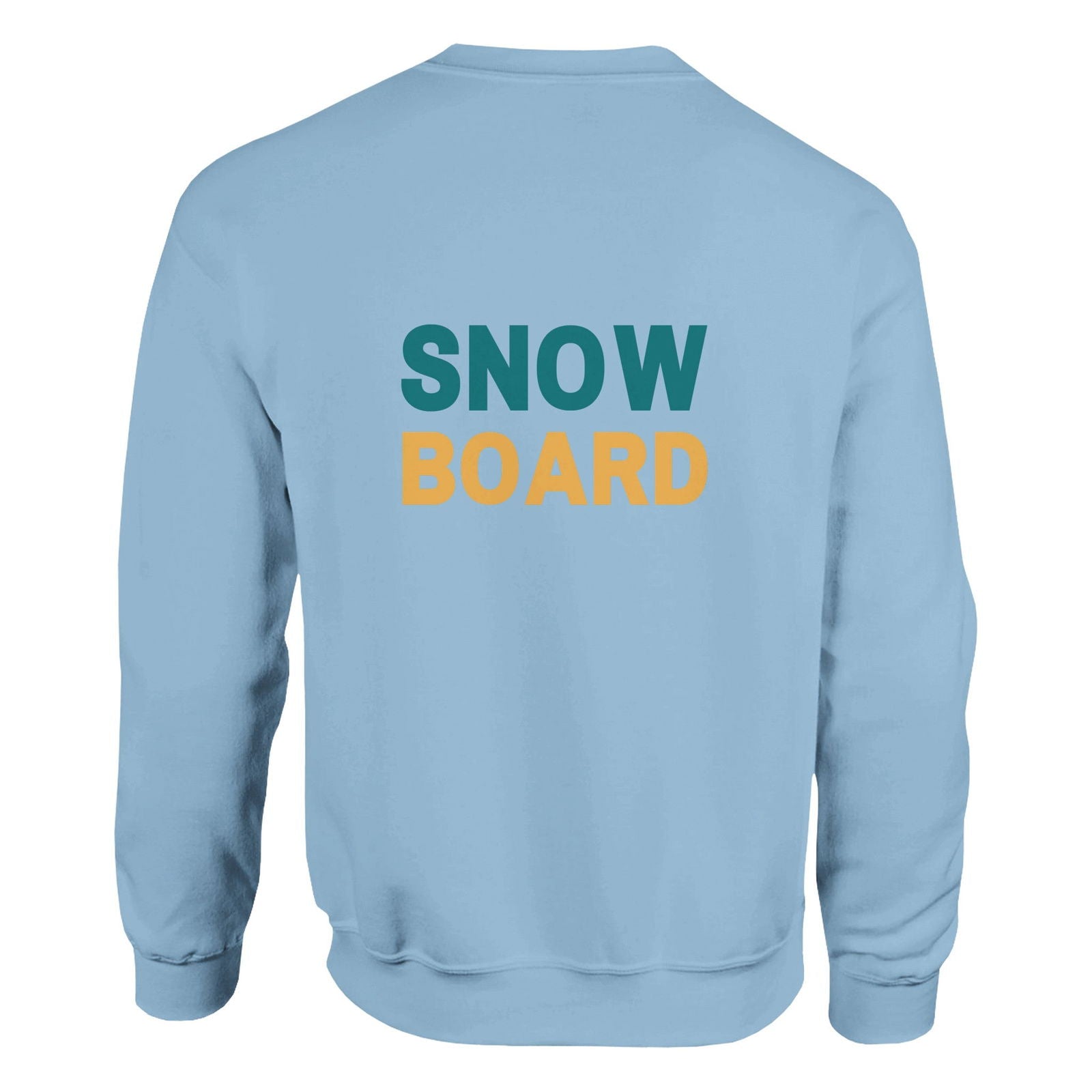 Snow Board yellow | Trui Unisex - Tshirt-Fabriek.nl