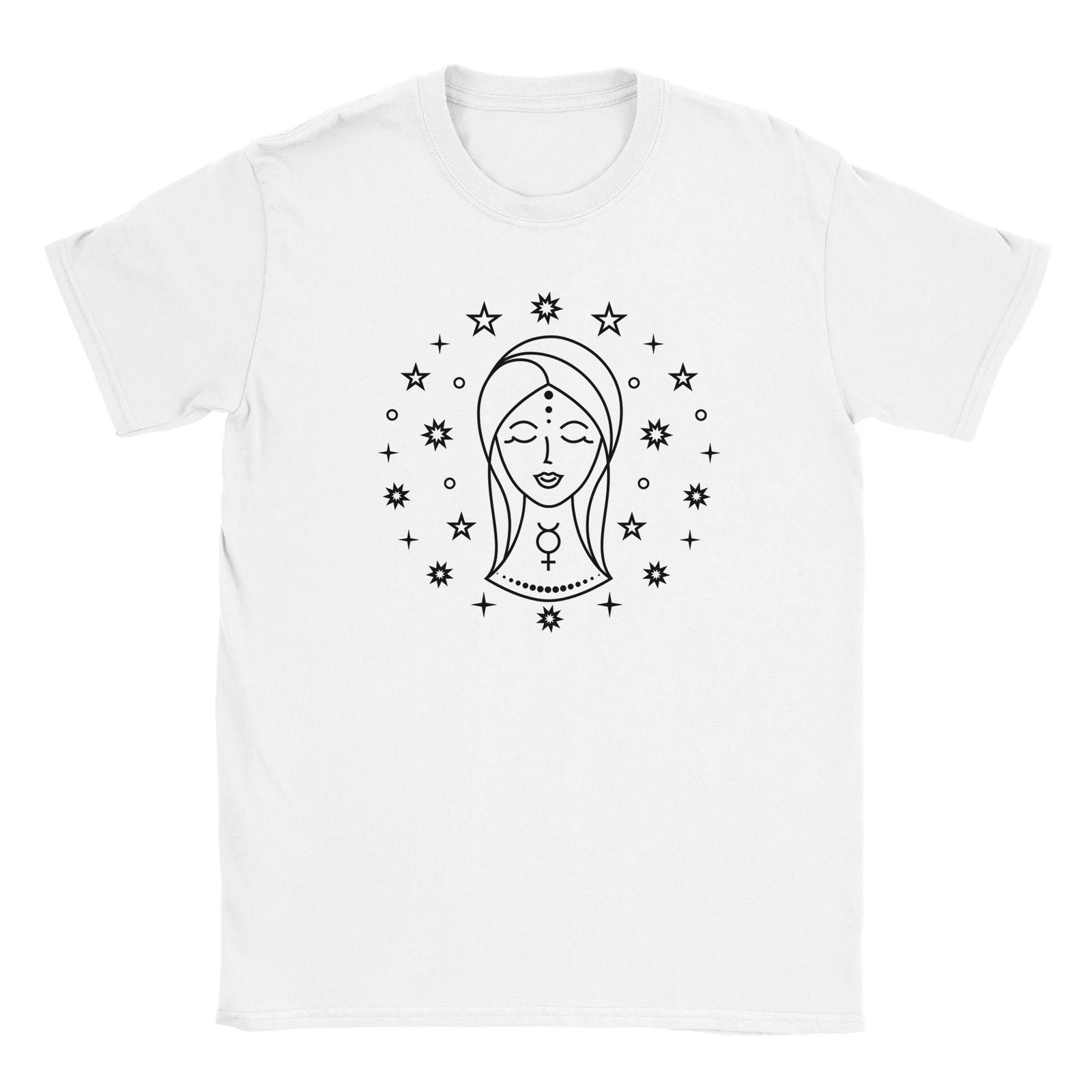 Sterrenbeeld Maagd 2 | T-shirt Unisex - Tshirt-Fabriek.nl