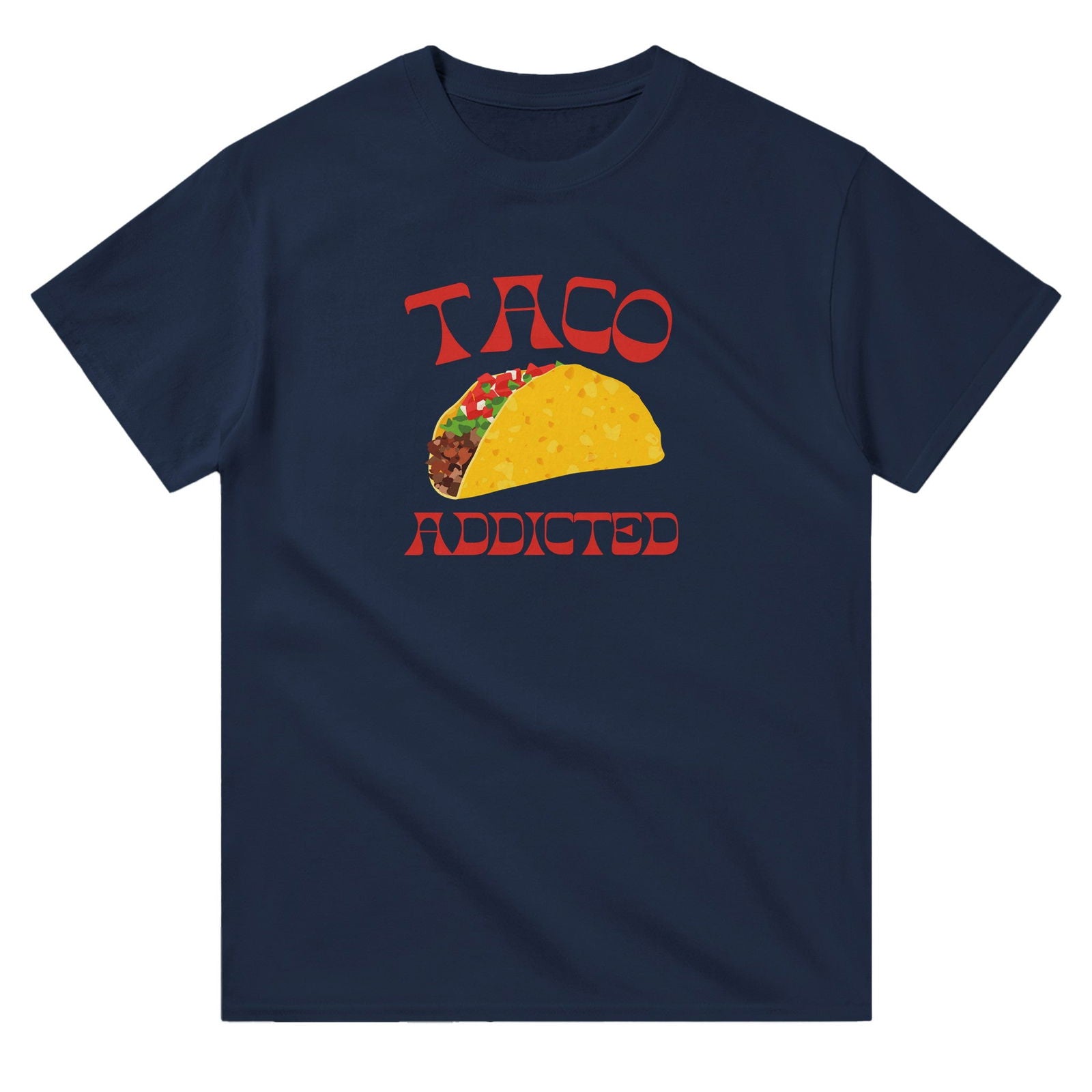 T-shirt Unisex | Taco Addicted - Tshirt-Fabriek.nl