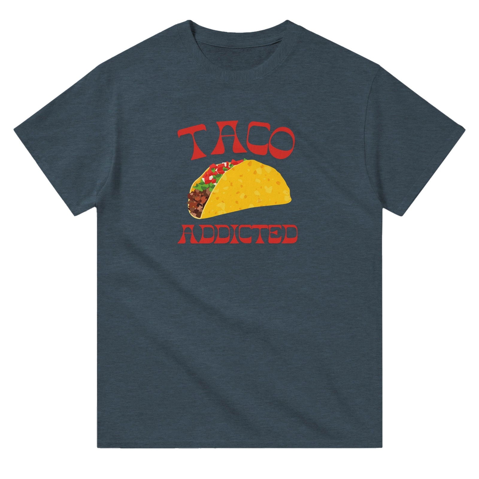 T-shirt Unisex | Taco Addicted - Tshirt-Fabriek.nl