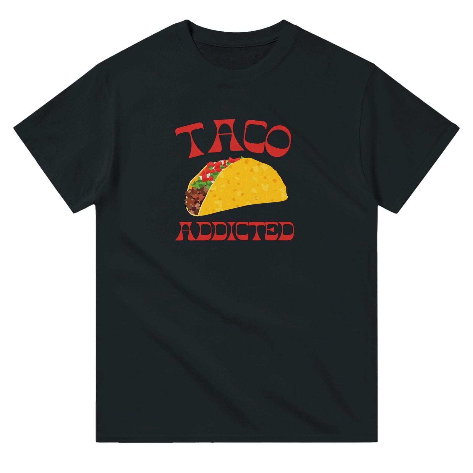 T-shirt Unisex | Taco Addicted - Tshirt-Fabriek.nl